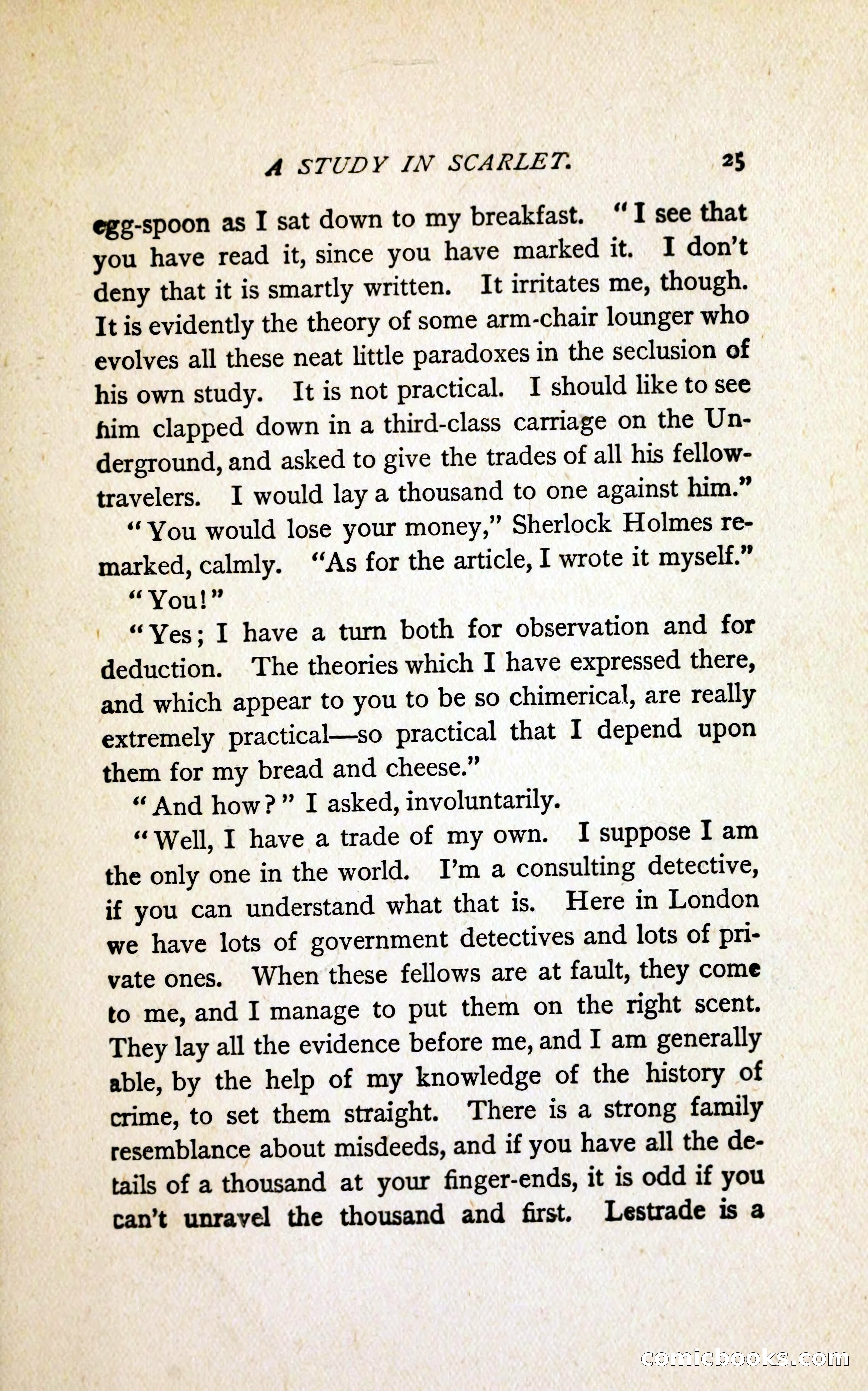 A Study in Scarlet (Serial Edition Cover) — page 33 of 196