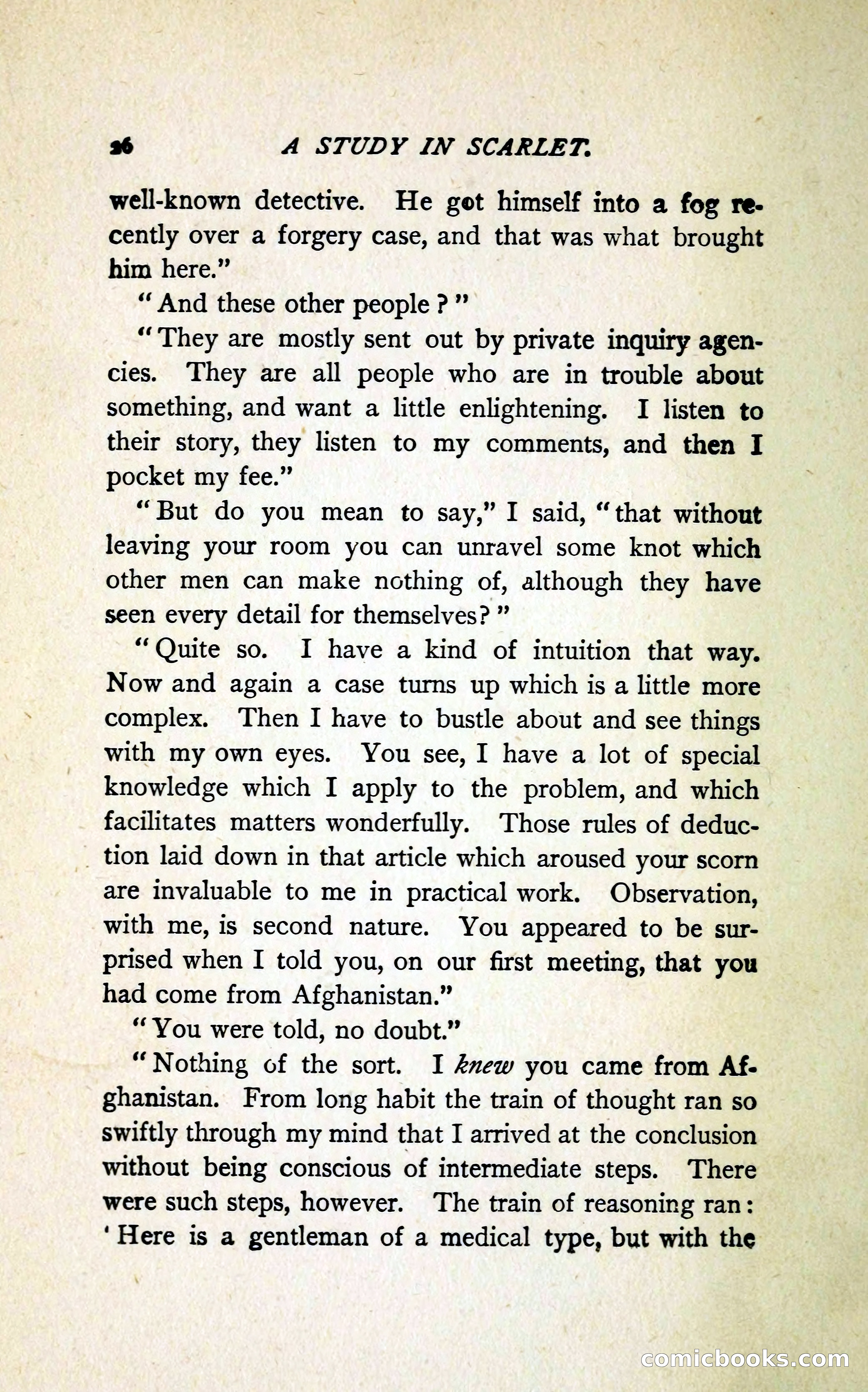 A Study in Scarlet (Serial Edition Cover) — page 34 of 196