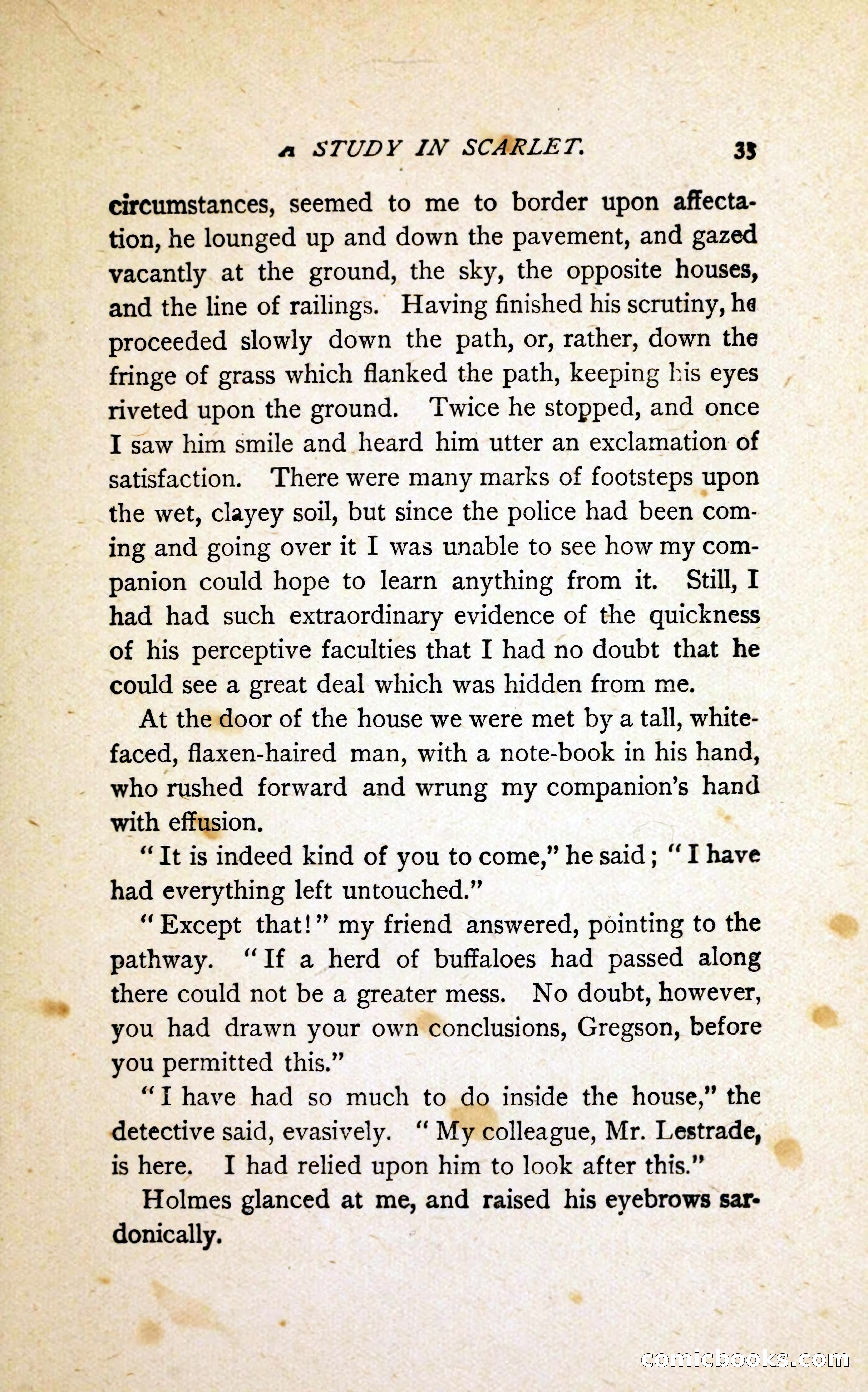 A Study in Scarlet (Serial Edition Cover) — page 43 of 196