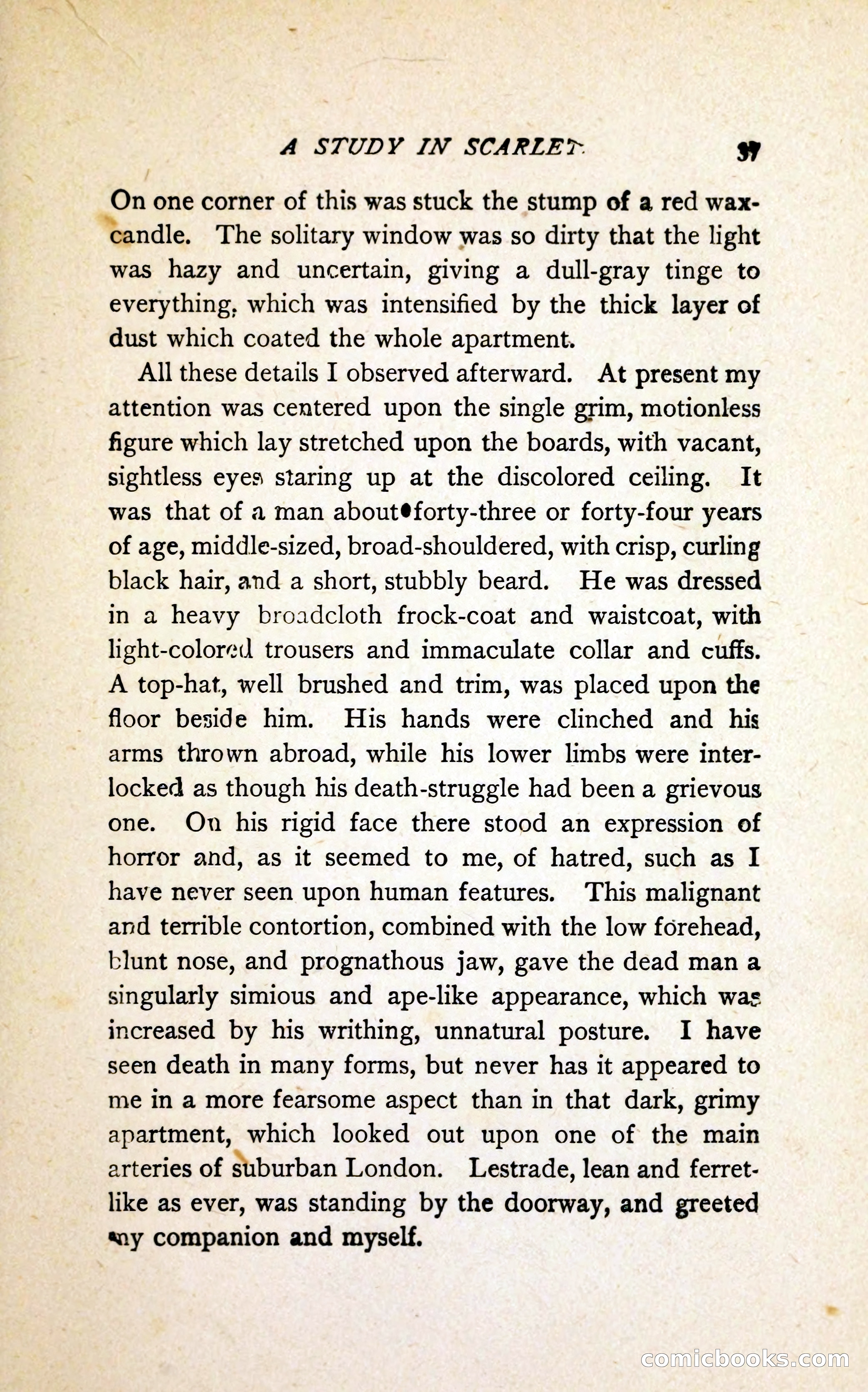 A Study in Scarlet (Serial Edition Cover) — page 45 of 196