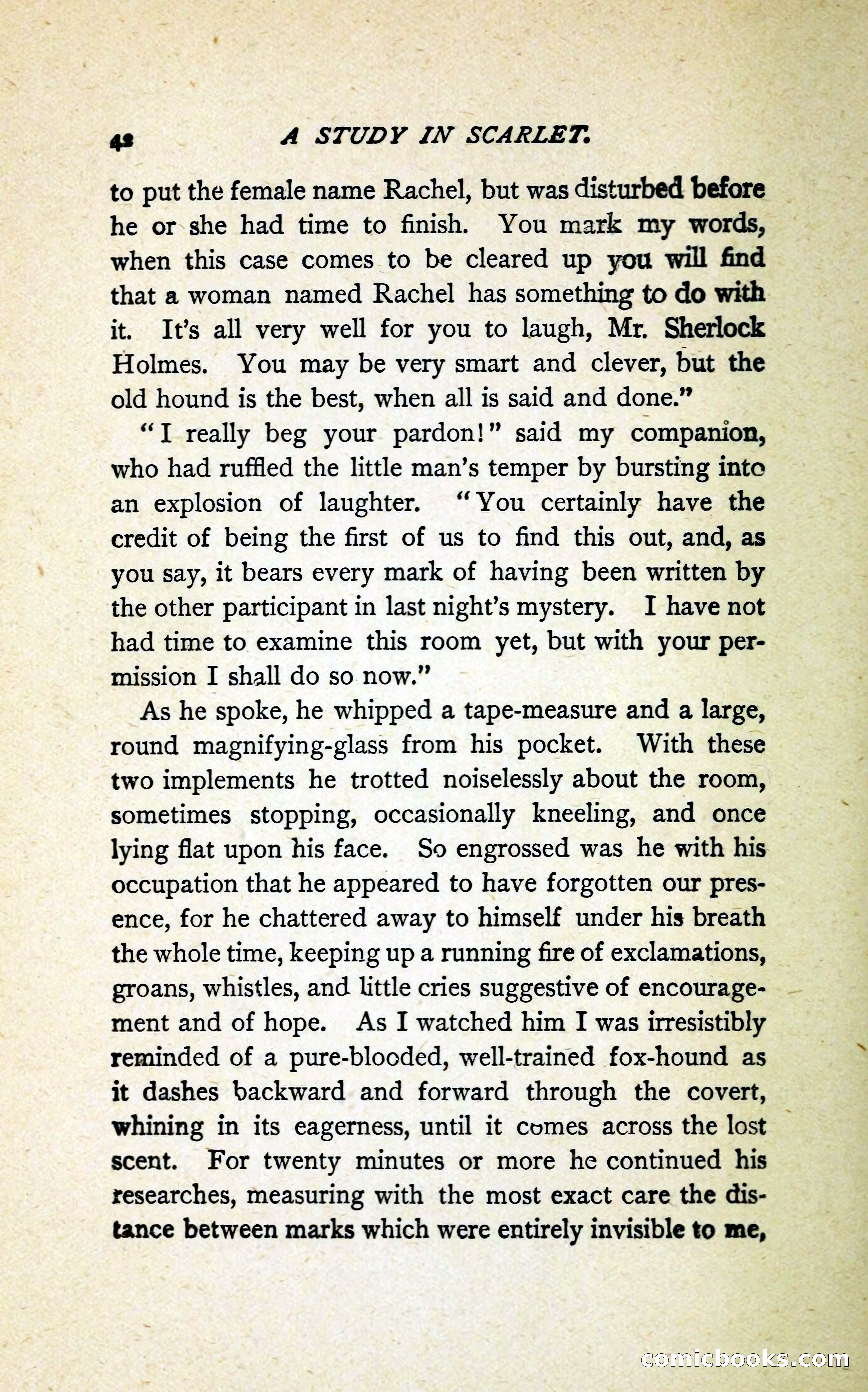 A Study in Scarlet (Serial Edition Cover) — page 50 of 196