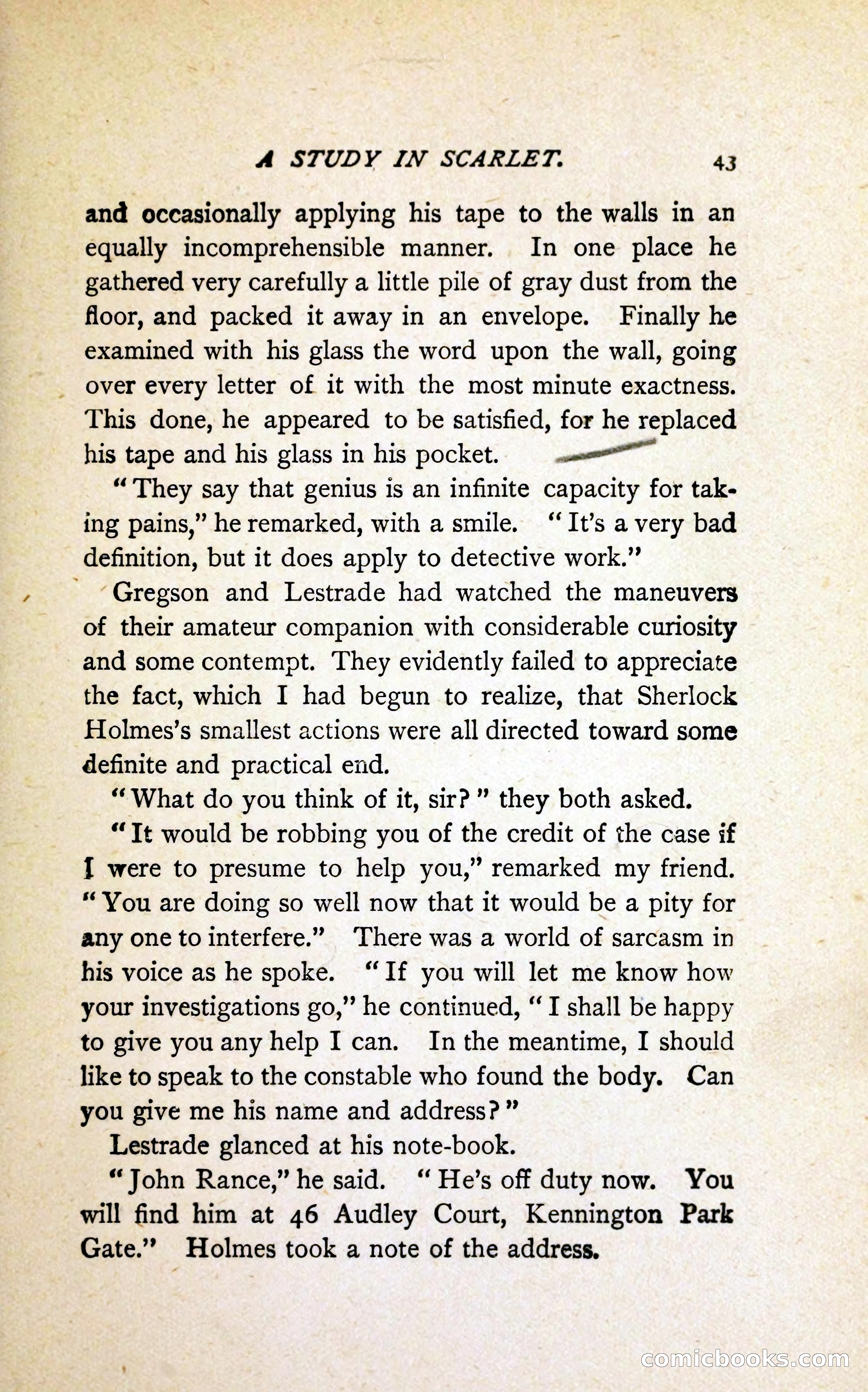 A Study in Scarlet (Serial Edition Cover) — page 51 of 196