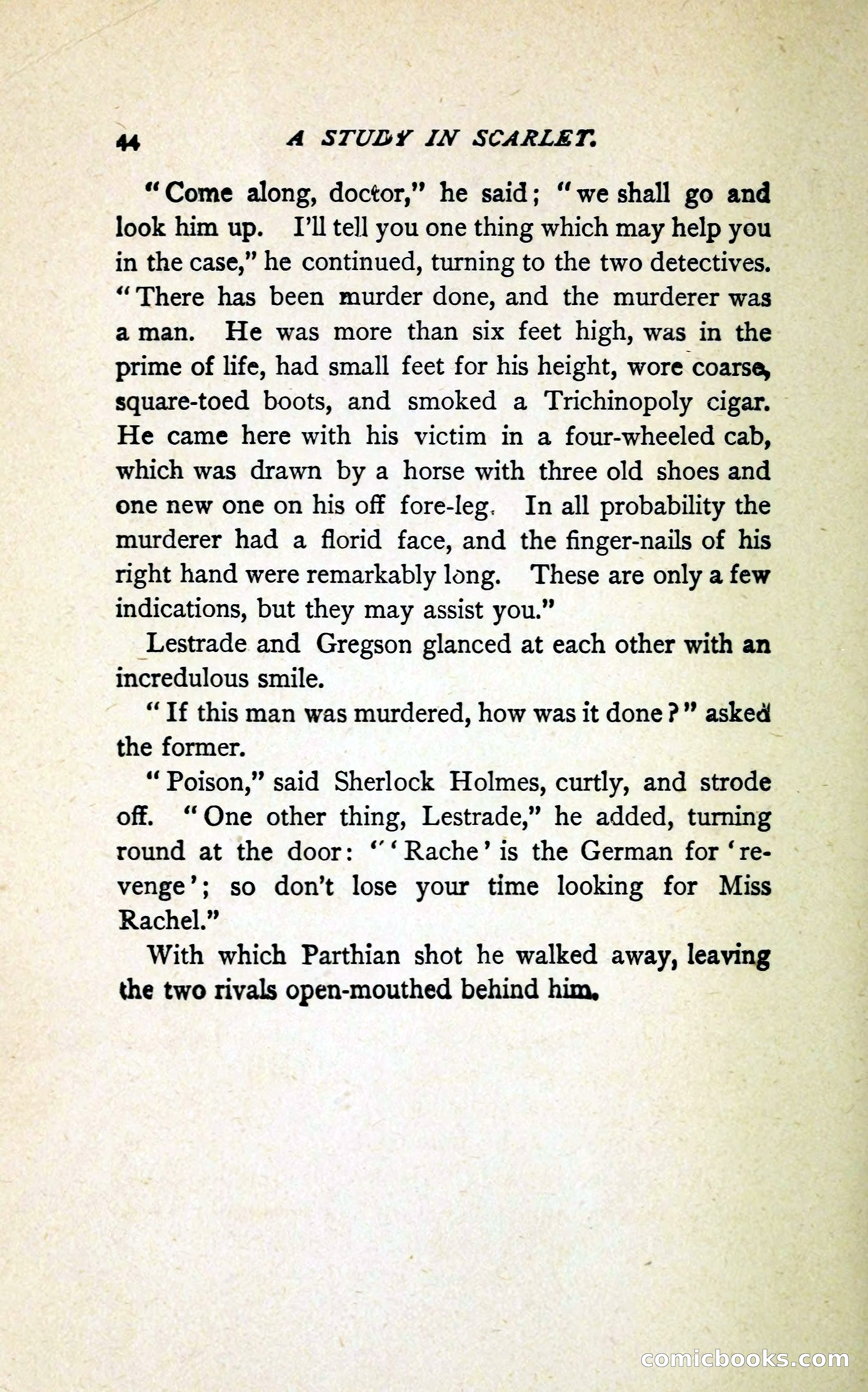 A Study in Scarlet (Serial Edition Cover) — page 52 of 196