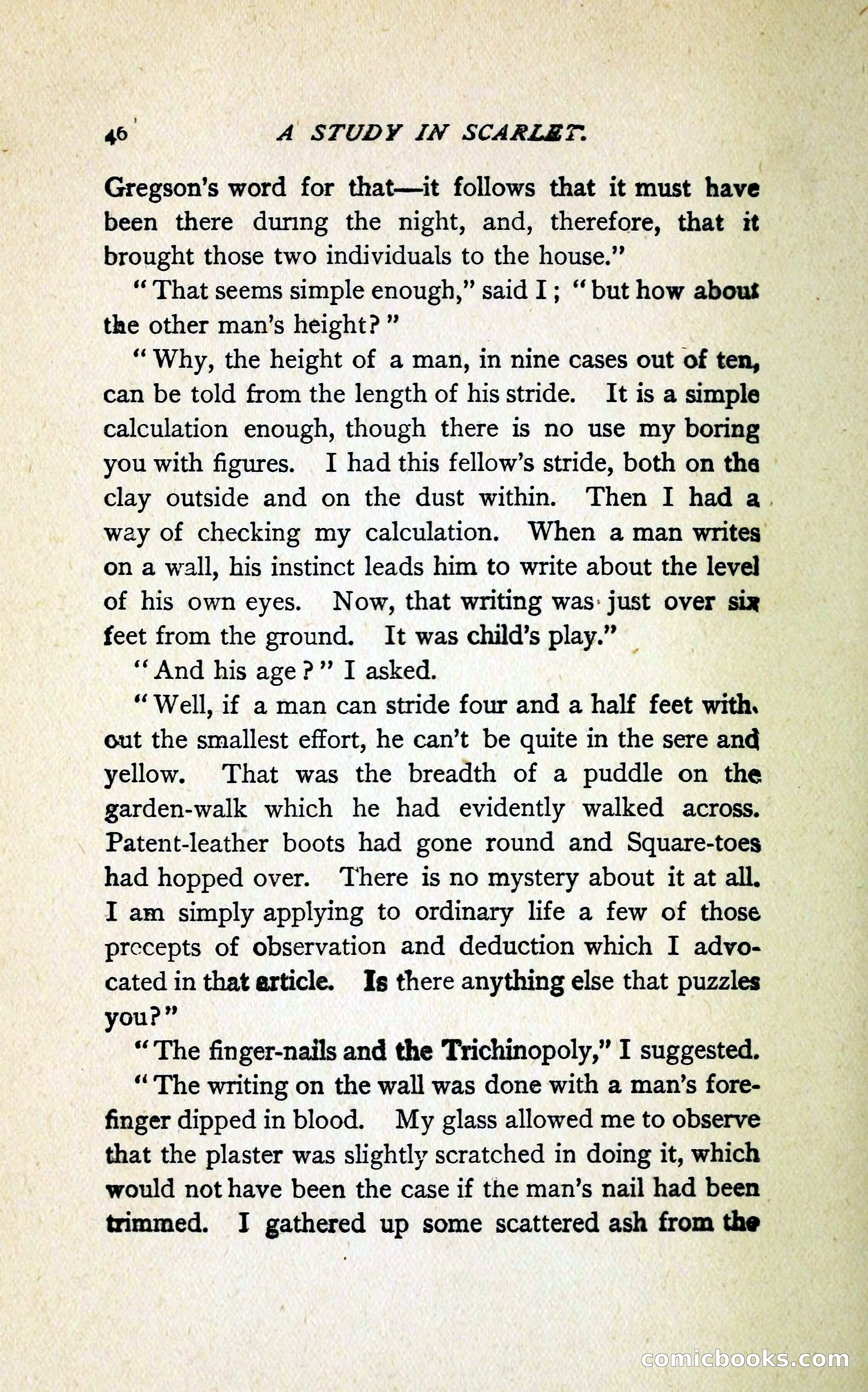 A Study in Scarlet (Serial Edition Cover) — page 54 of 196