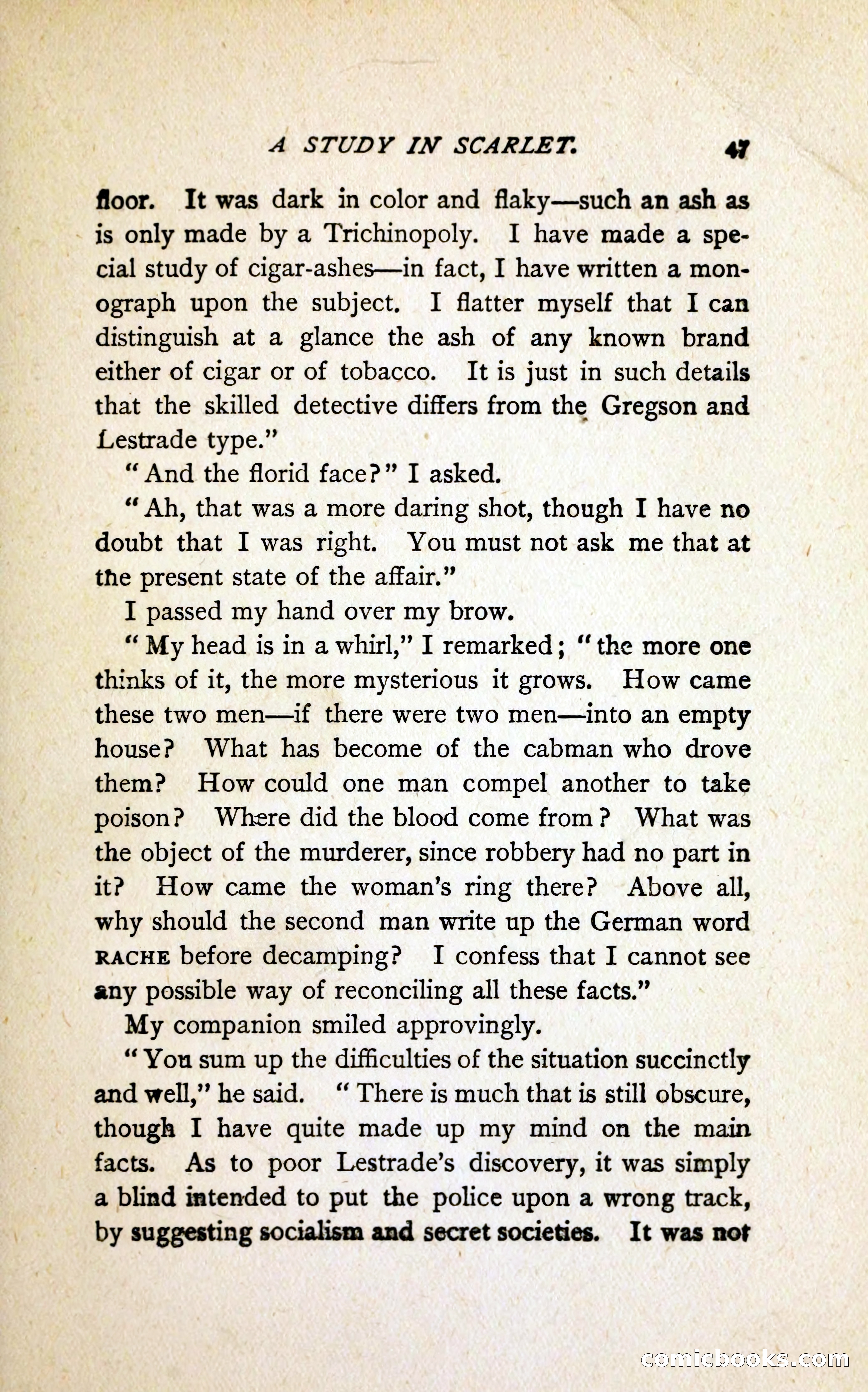 A Study in Scarlet (Serial Edition Cover) — page 55 of 196