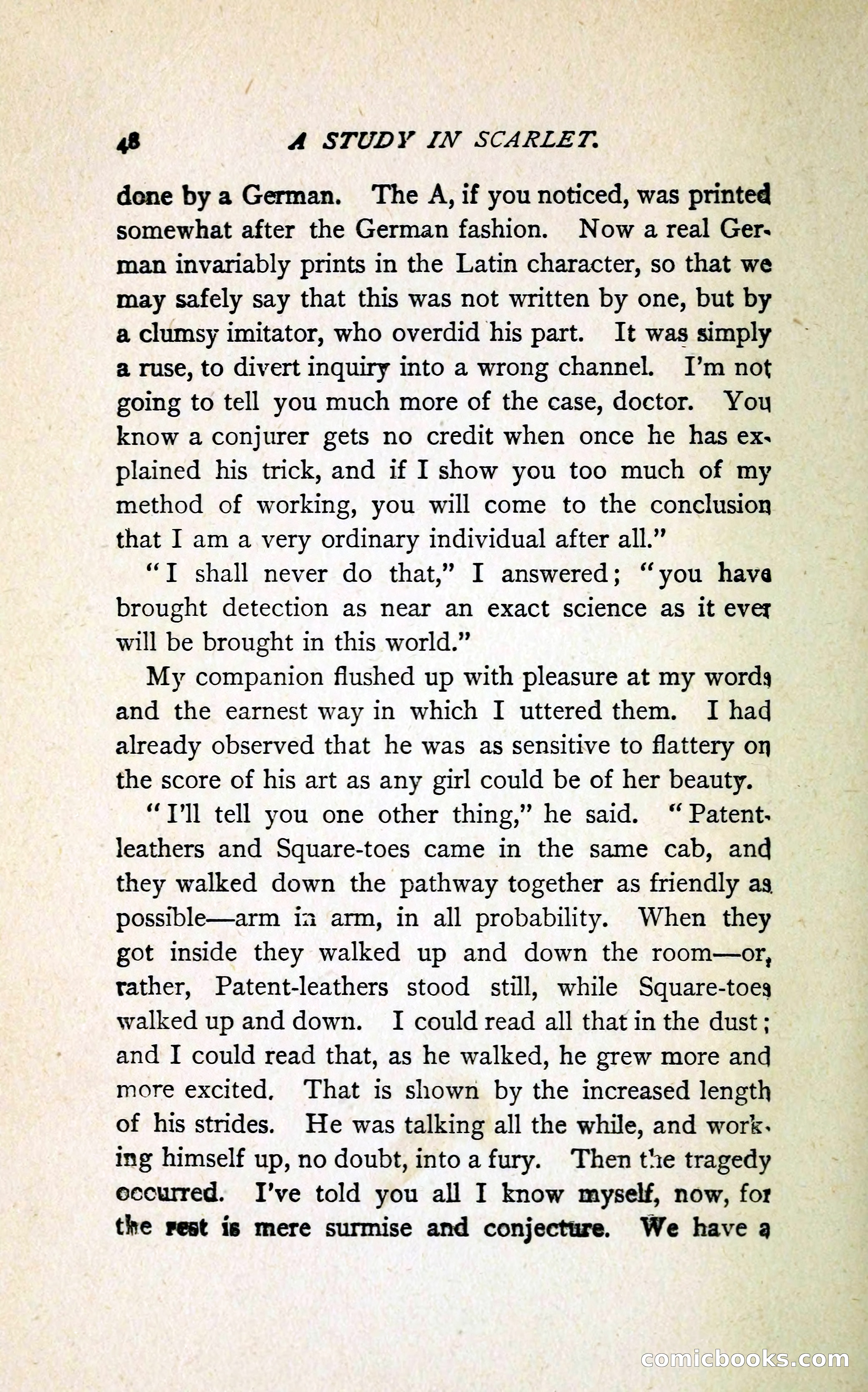 A Study in Scarlet (Serial Edition Cover) — page 56 of 196