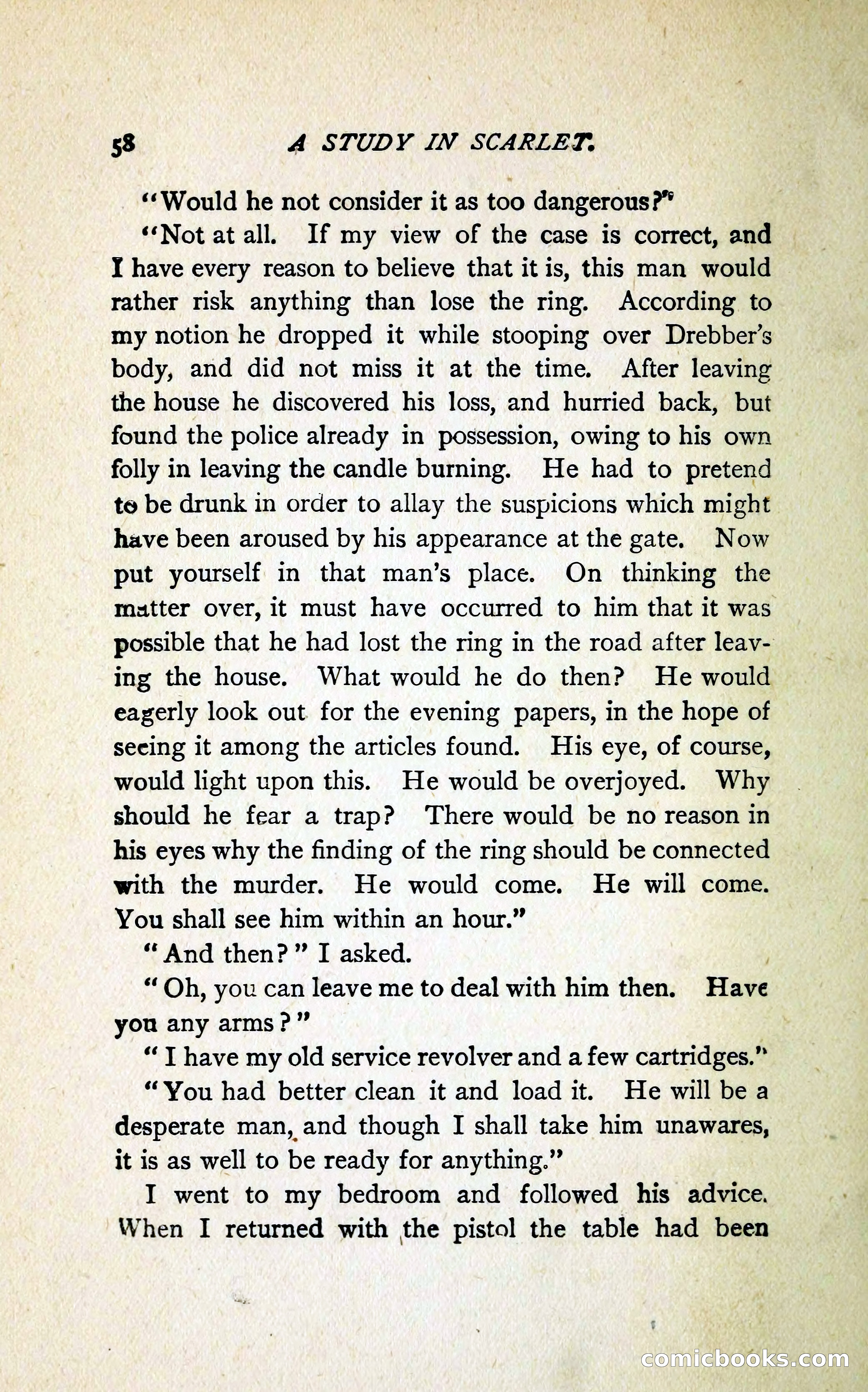 A Study in Scarlet (Serial Edition Cover) — page 66 of 196