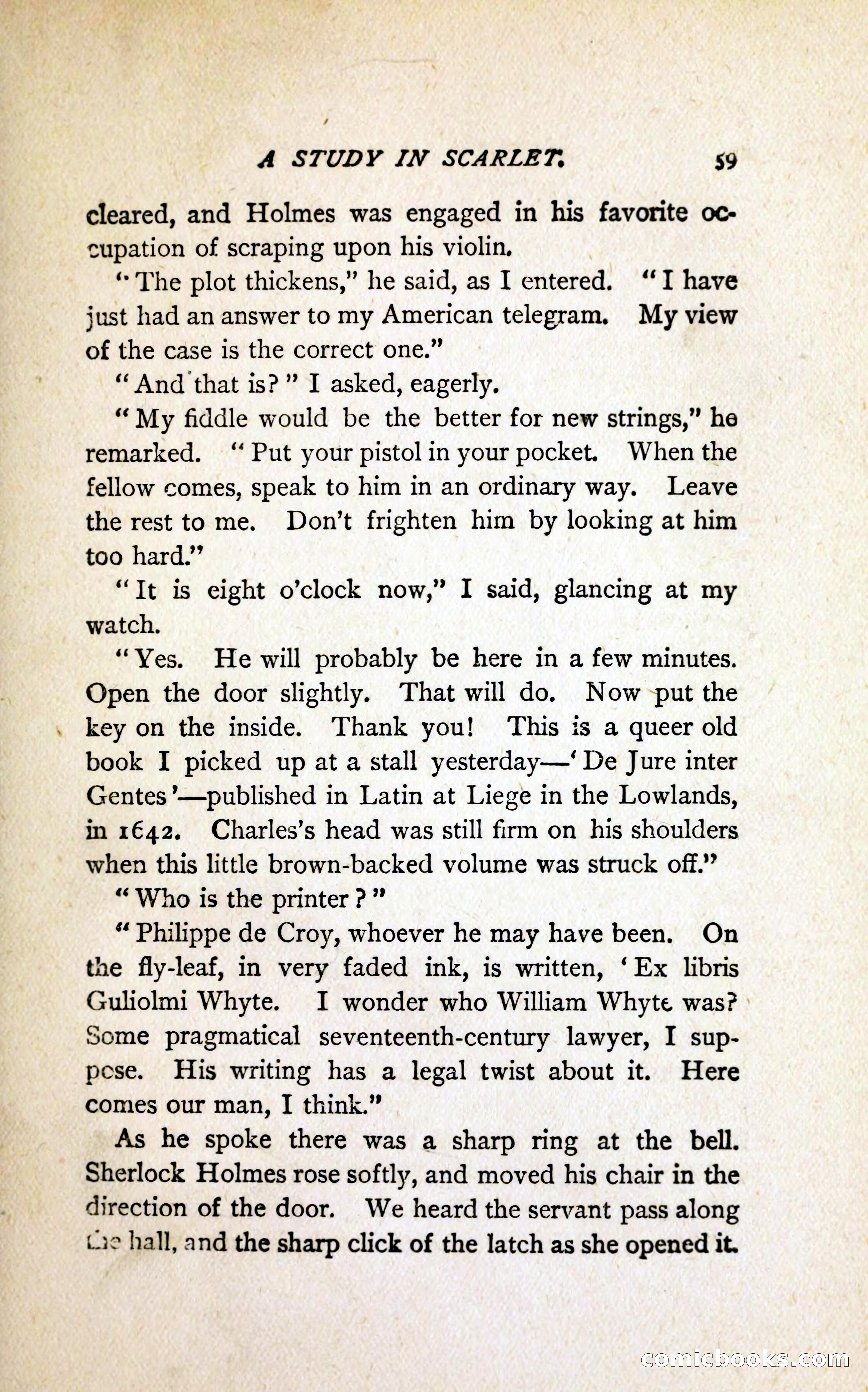 A Study in Scarlet (Serial Edition Cover) — page 67 of 196