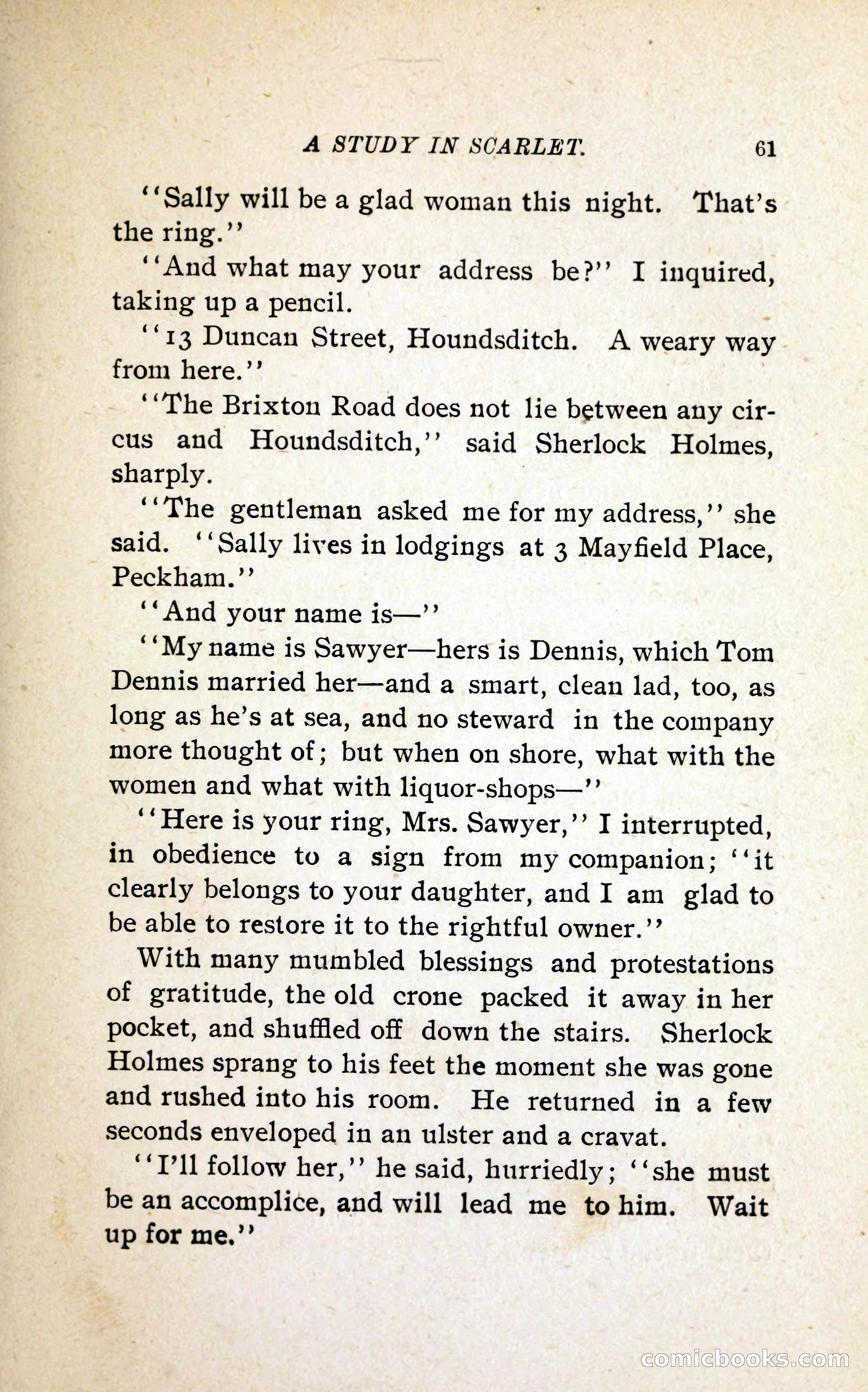 A Study in Scarlet (Serial Edition Cover) — page 69 of 196