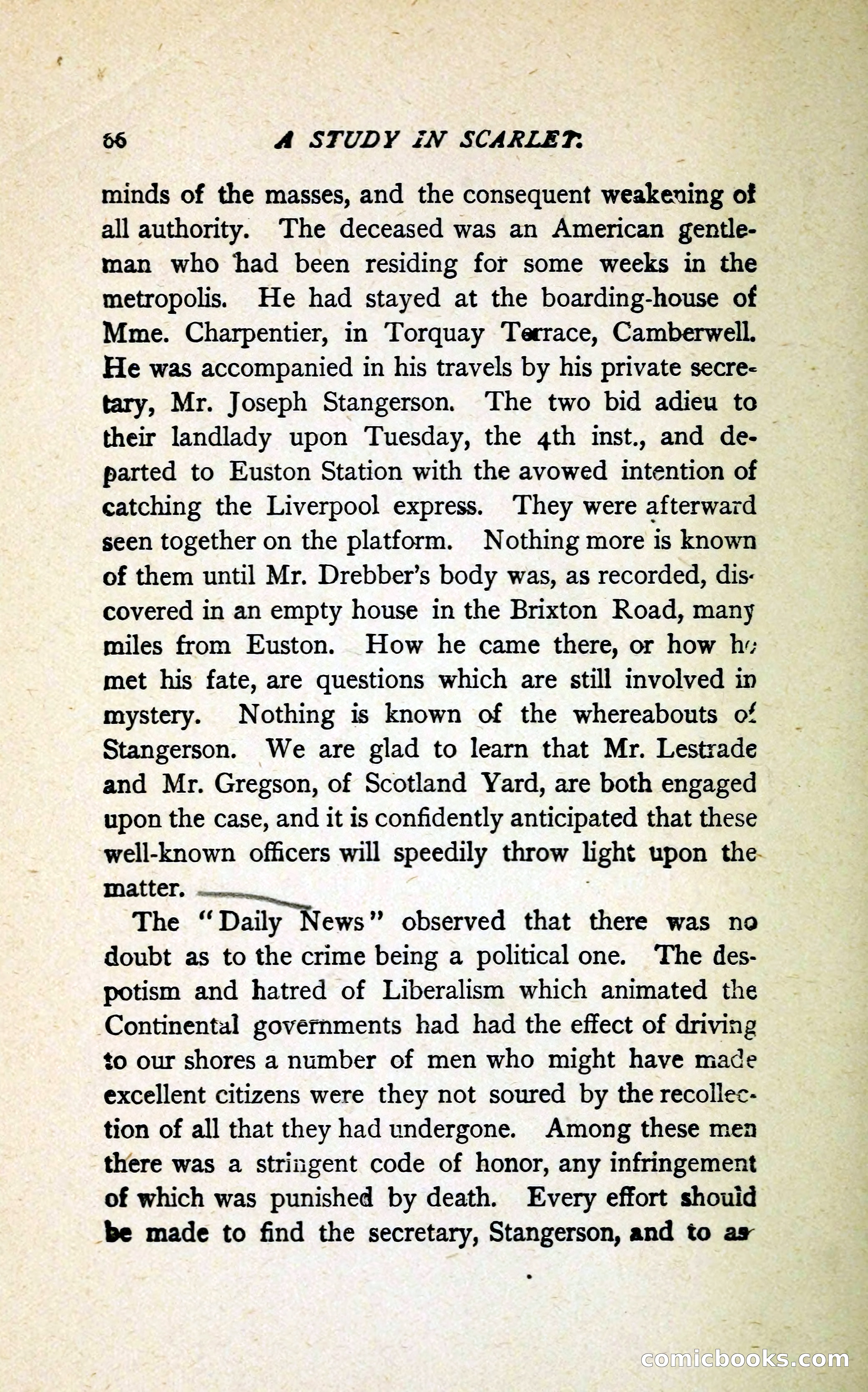 A Study in Scarlet (Serial Edition Cover) — page 74 of 196