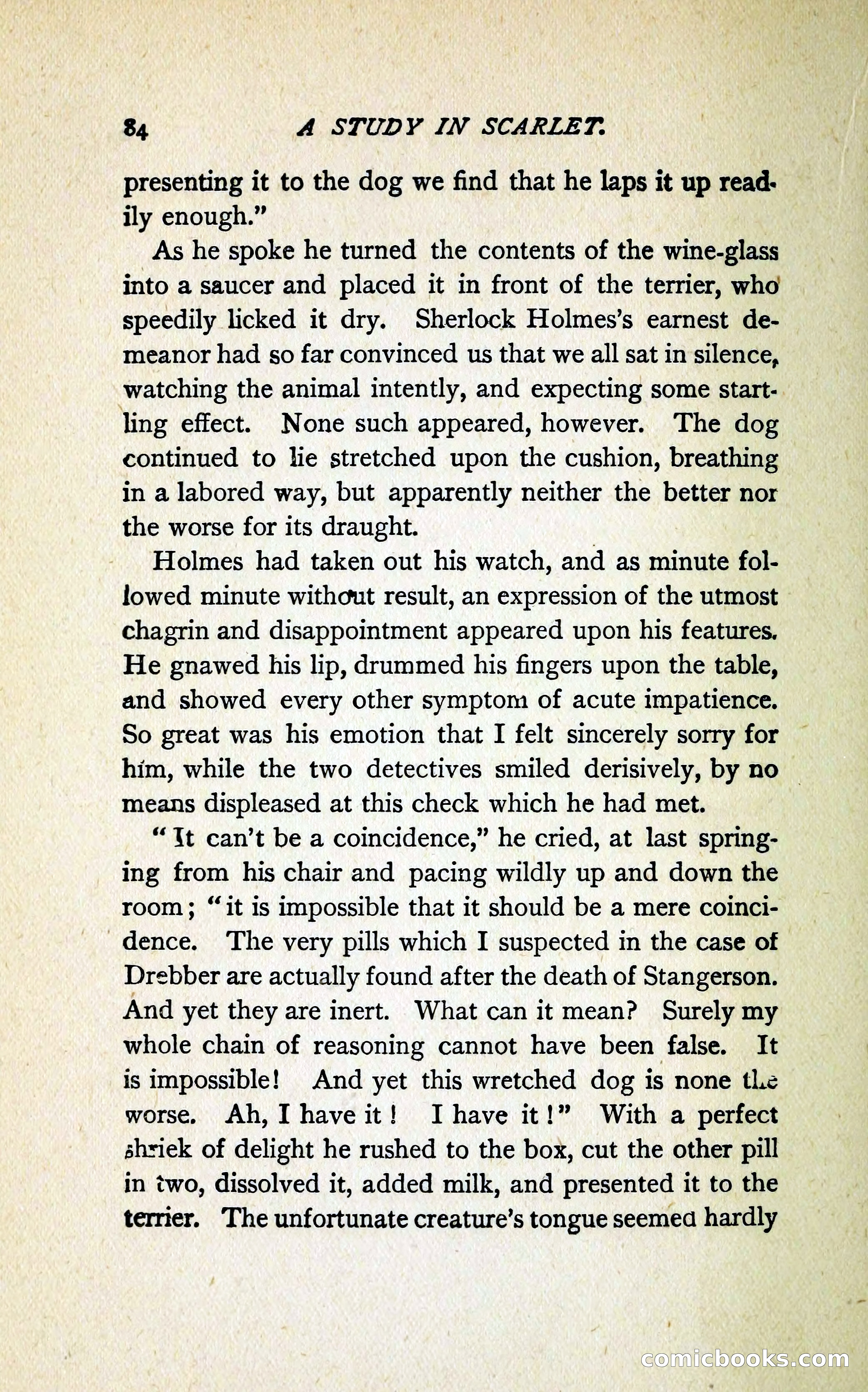 A Study in Scarlet (Serial Edition Cover) — page 92 of 196