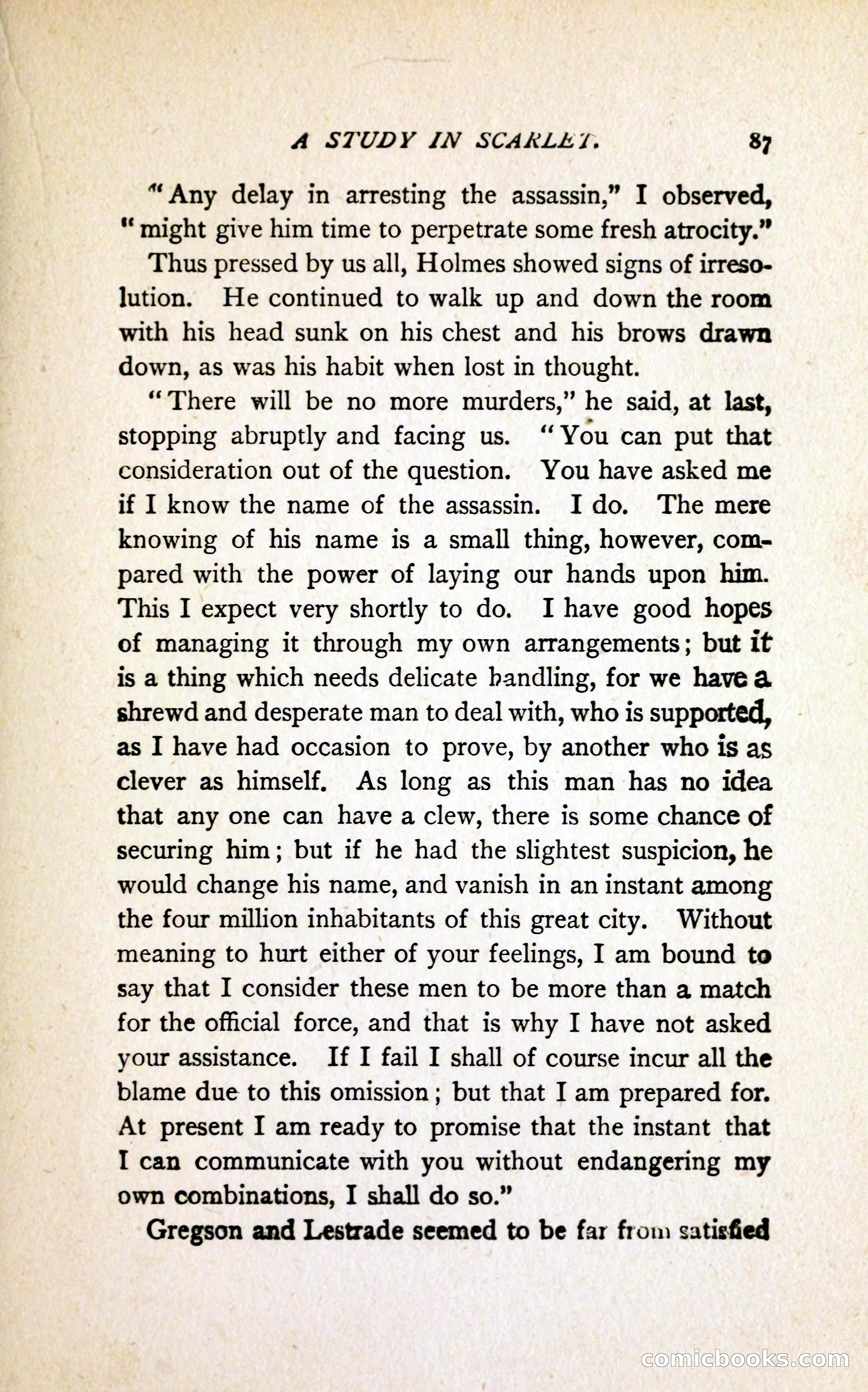 A Study in Scarlet (Serial Edition Cover) — page 95 of 196