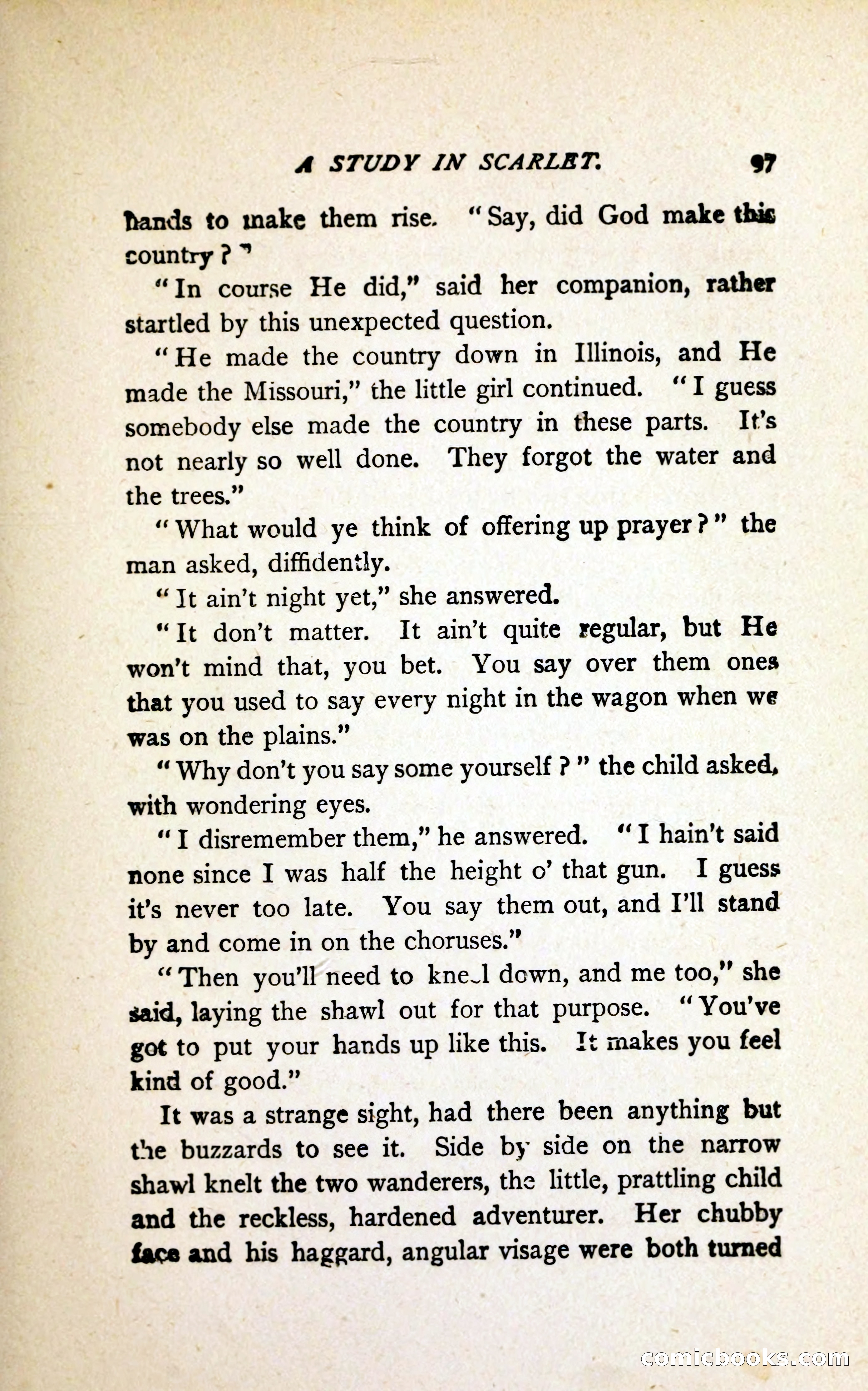 A Study in Scarlet (Serial Edition Cover) — page 105 of 196