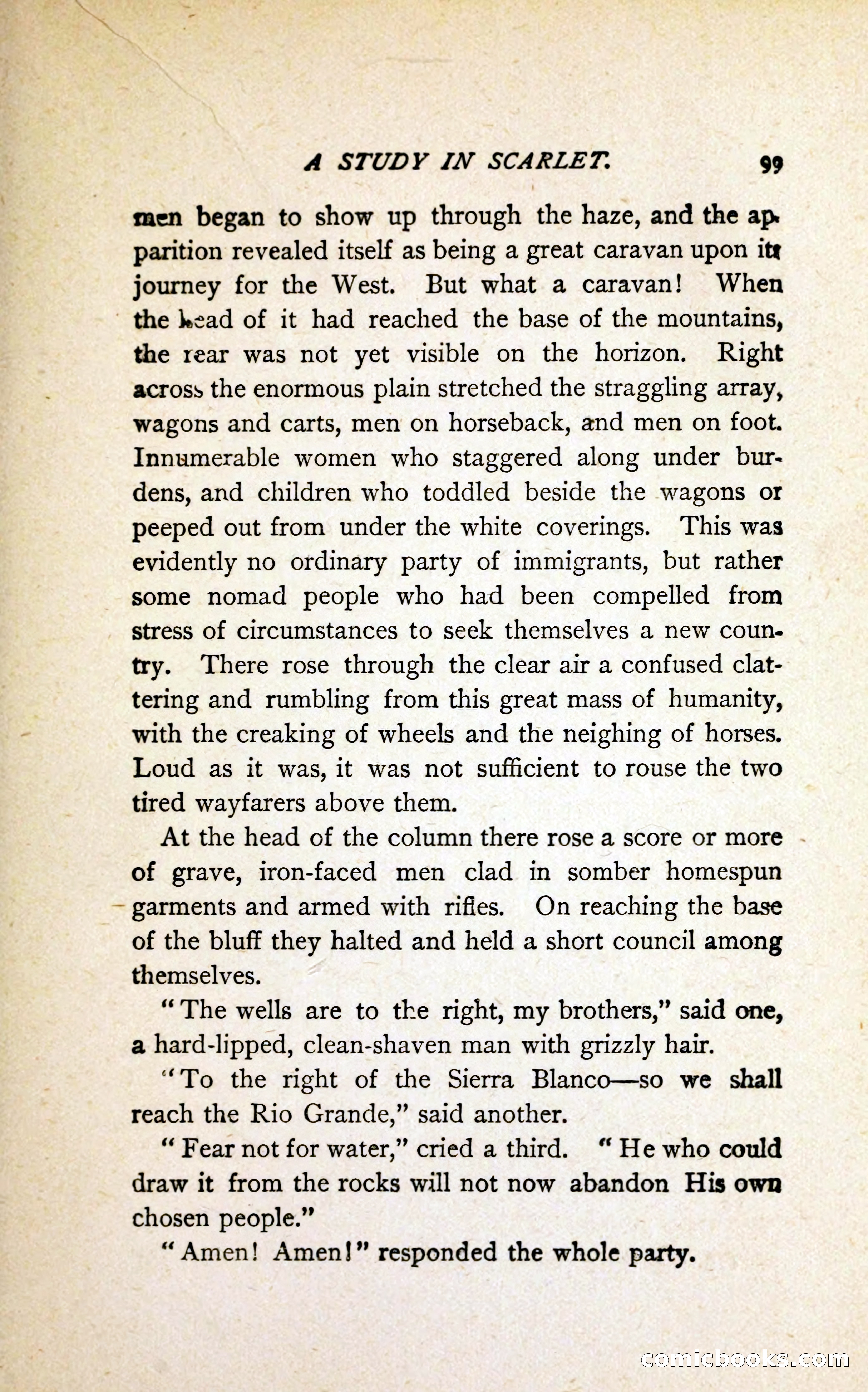 A Study in Scarlet (Serial Edition Cover) — page 107 of 196