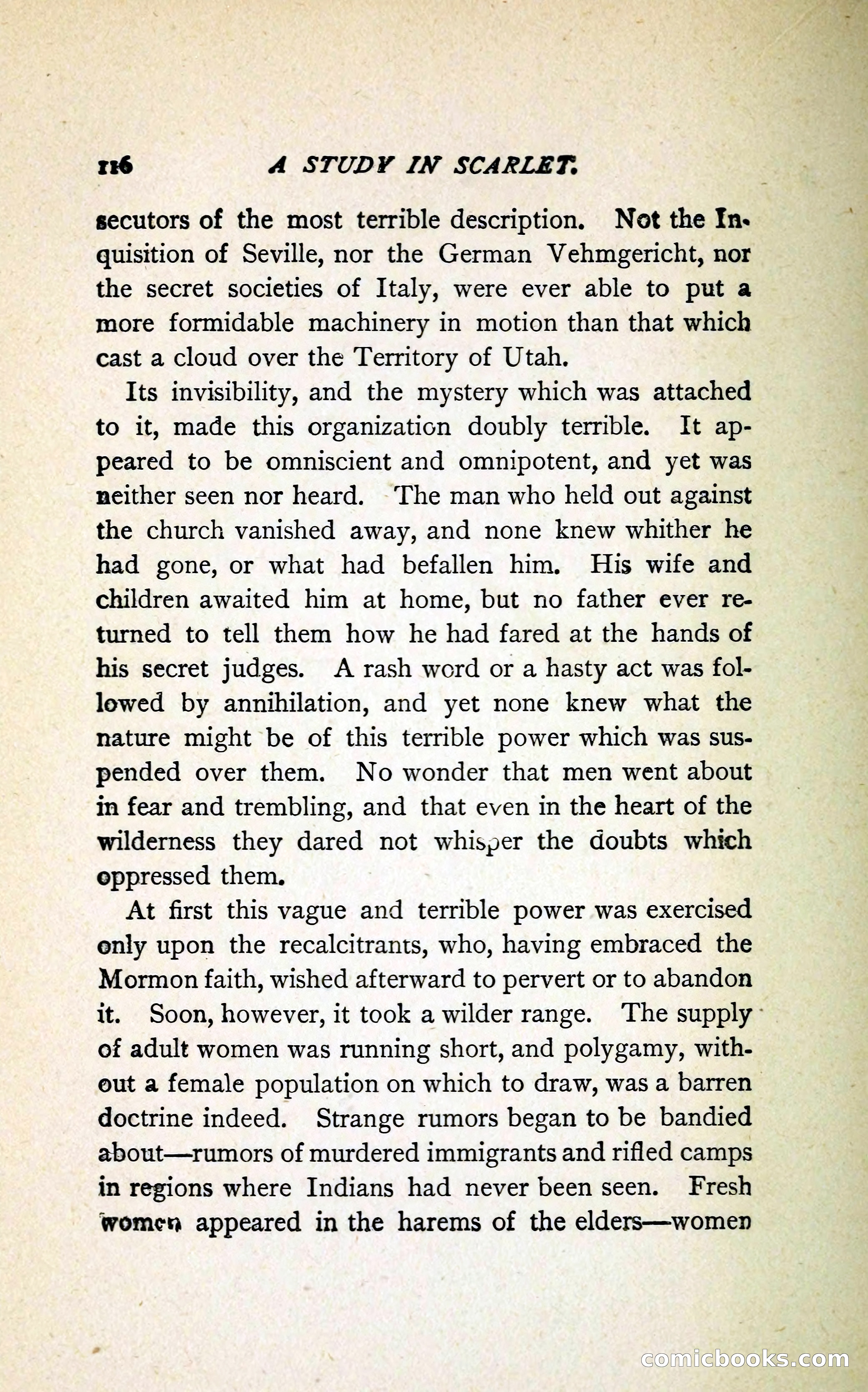 A Study in Scarlet (Serial Edition Cover) — page 124 of 196