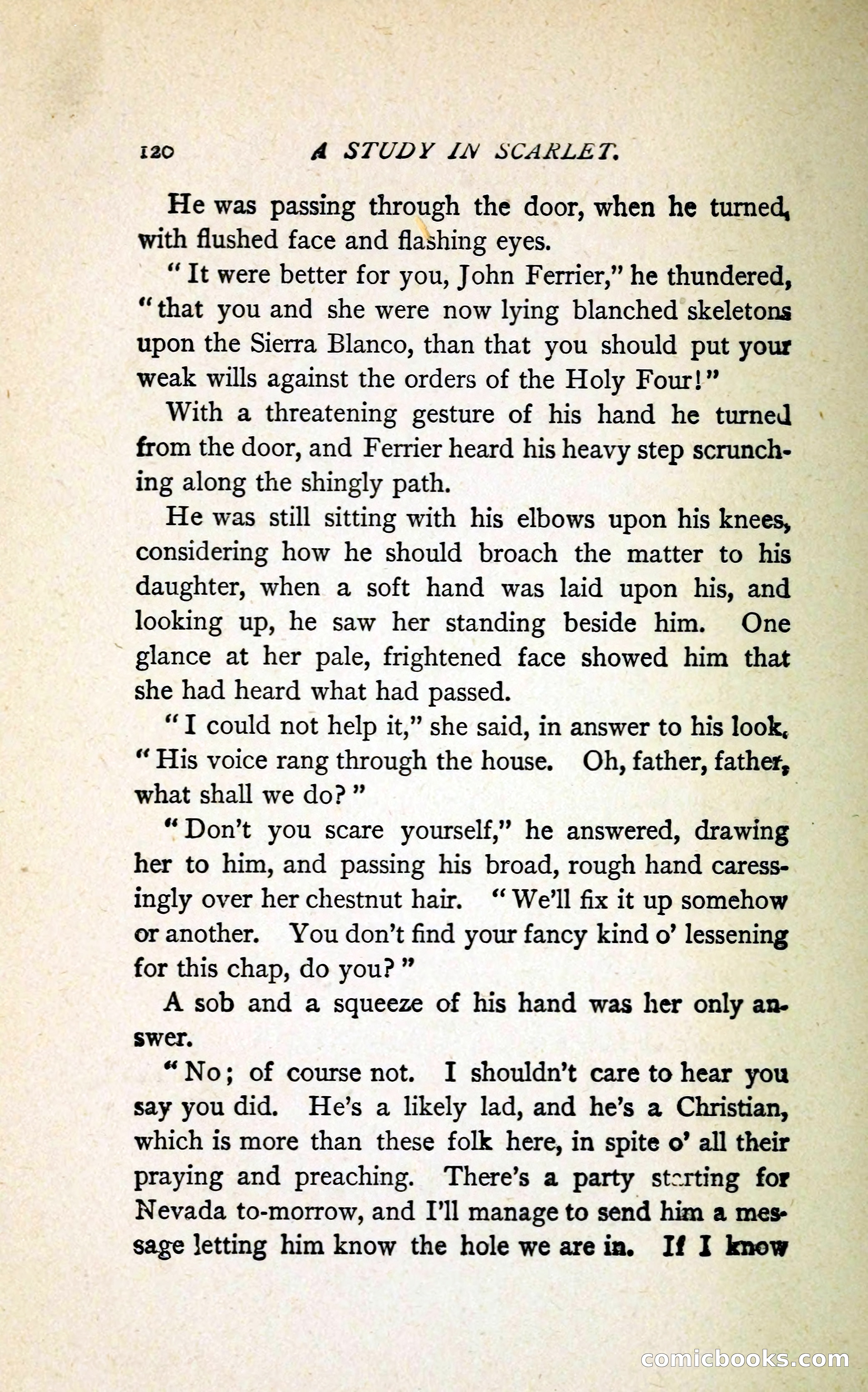 A Study in Scarlet (Serial Edition Cover) — page 128 of 196