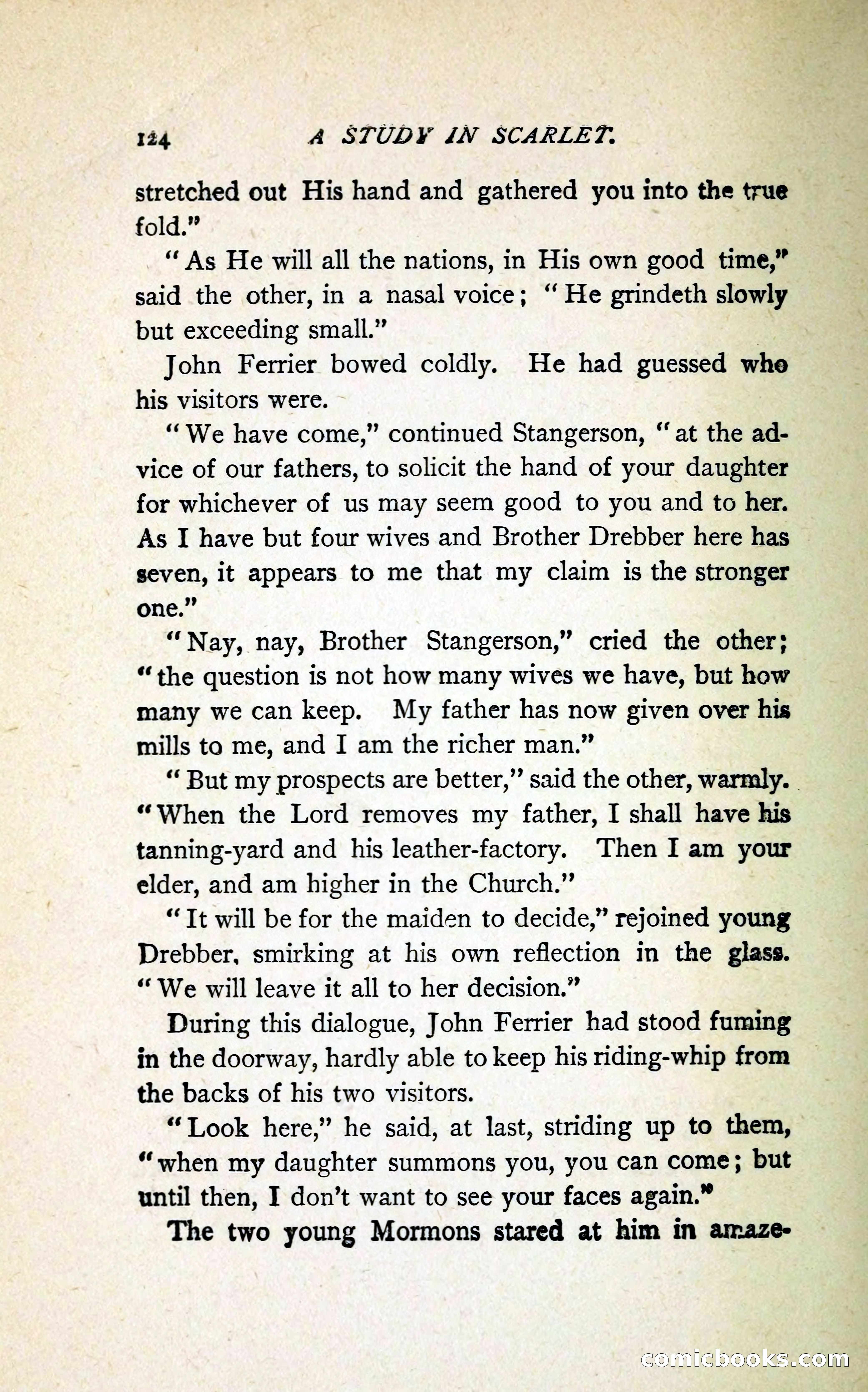 A Study in Scarlet (Serial Edition Cover) — page 132 of 196