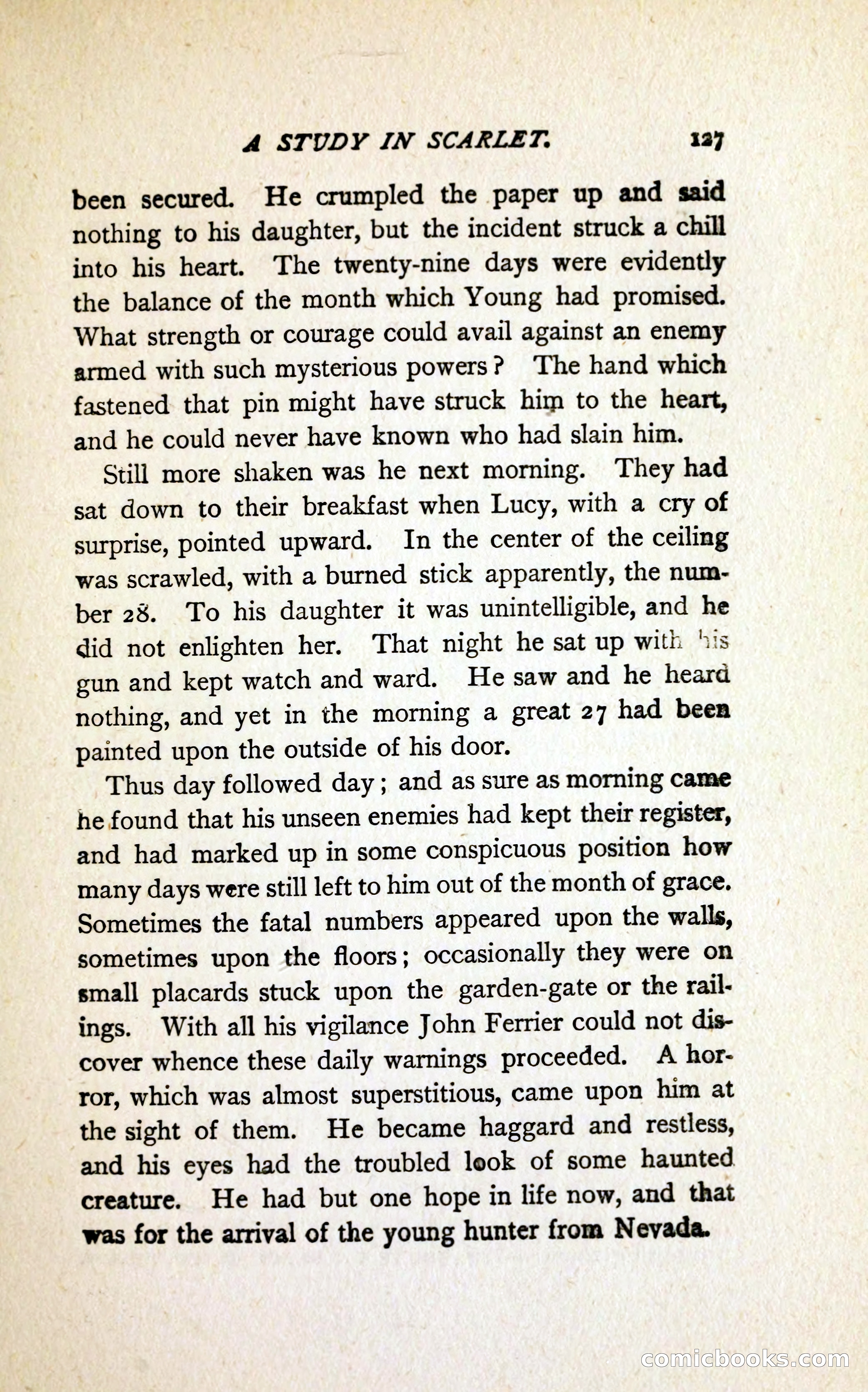 A Study in Scarlet (Serial Edition Cover) — page 135 of 196