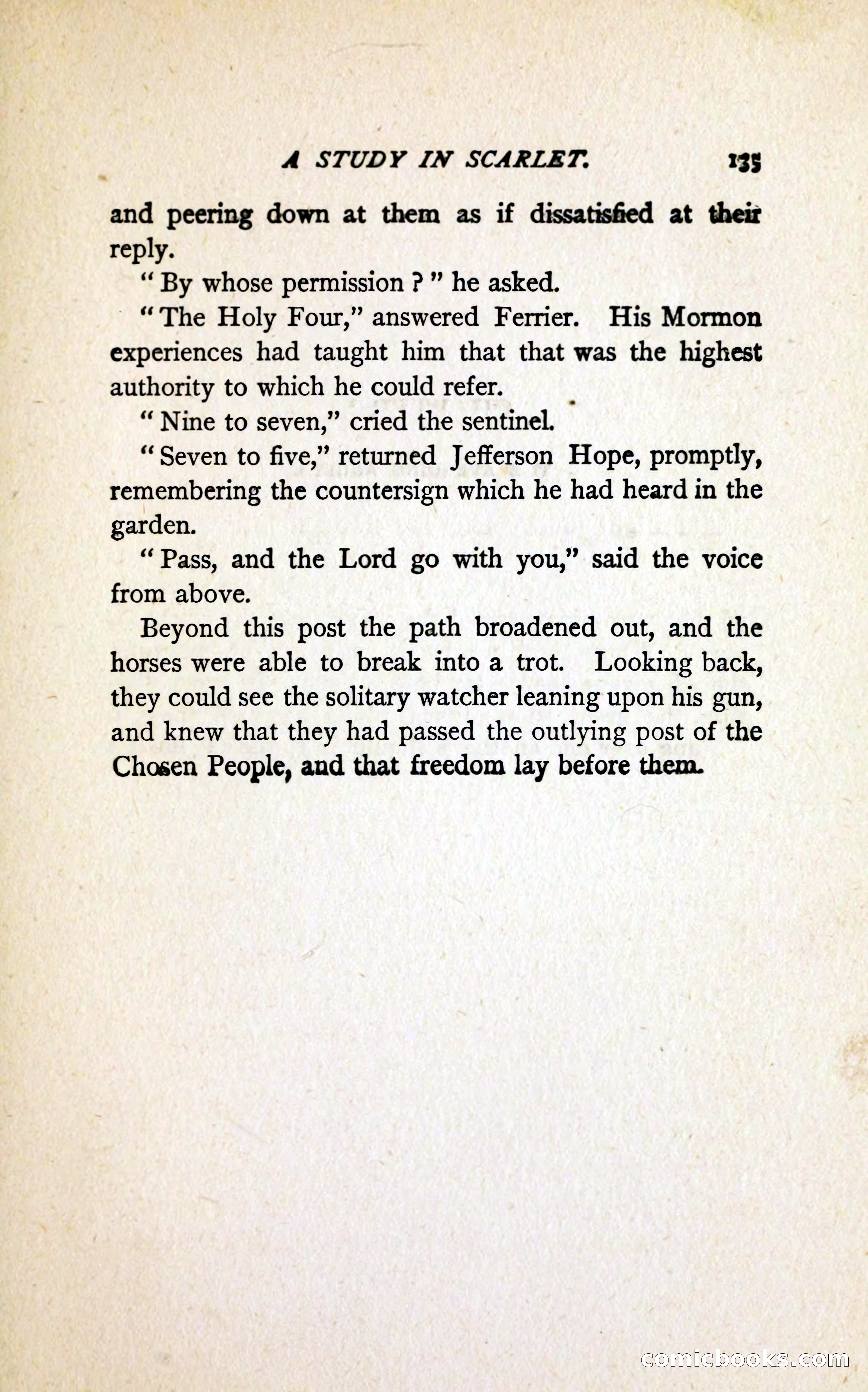 A Study in Scarlet (Serial Edition Cover) — page 143 of 196