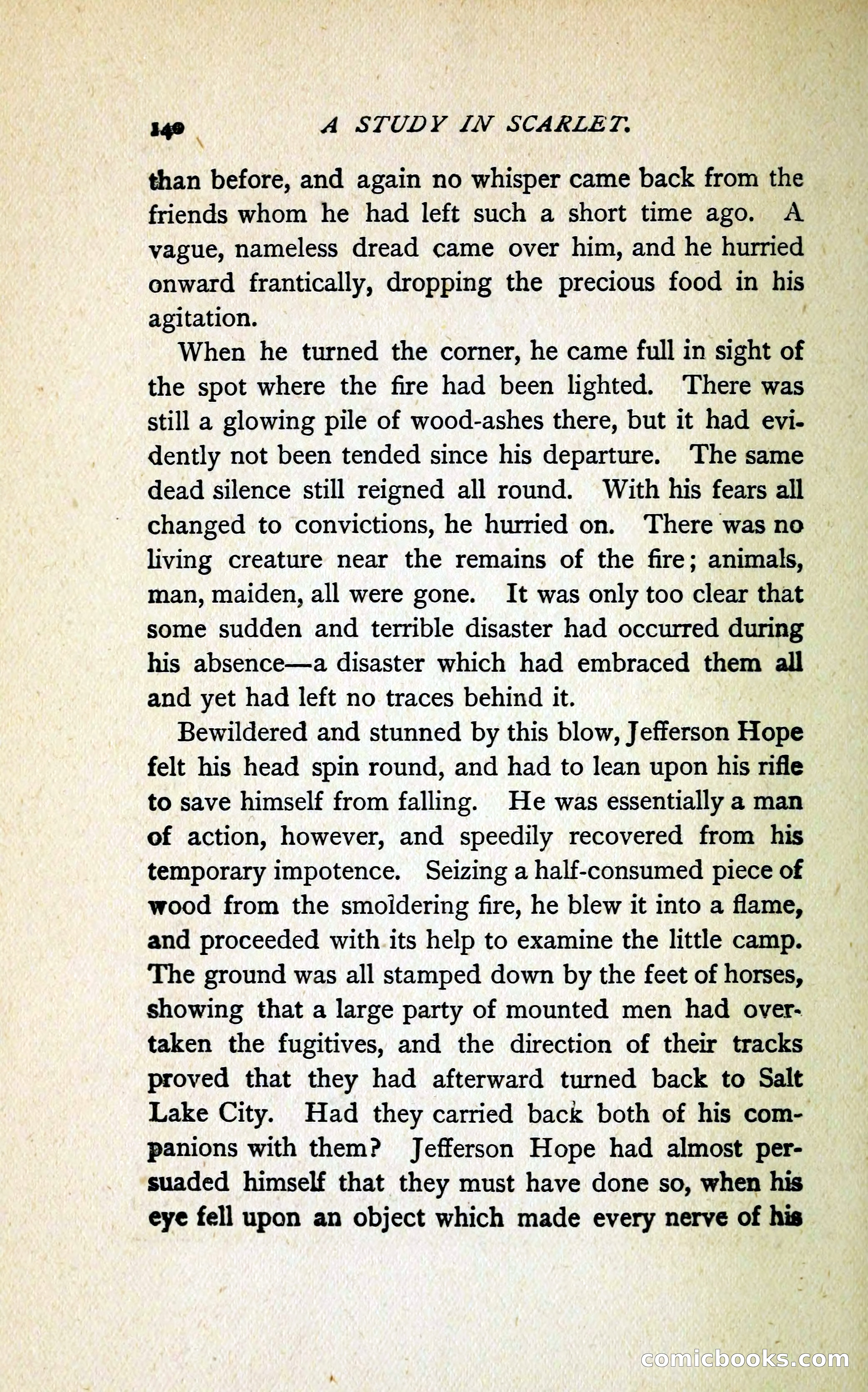 A Study in Scarlet (Serial Edition Cover) — page 148 of 196