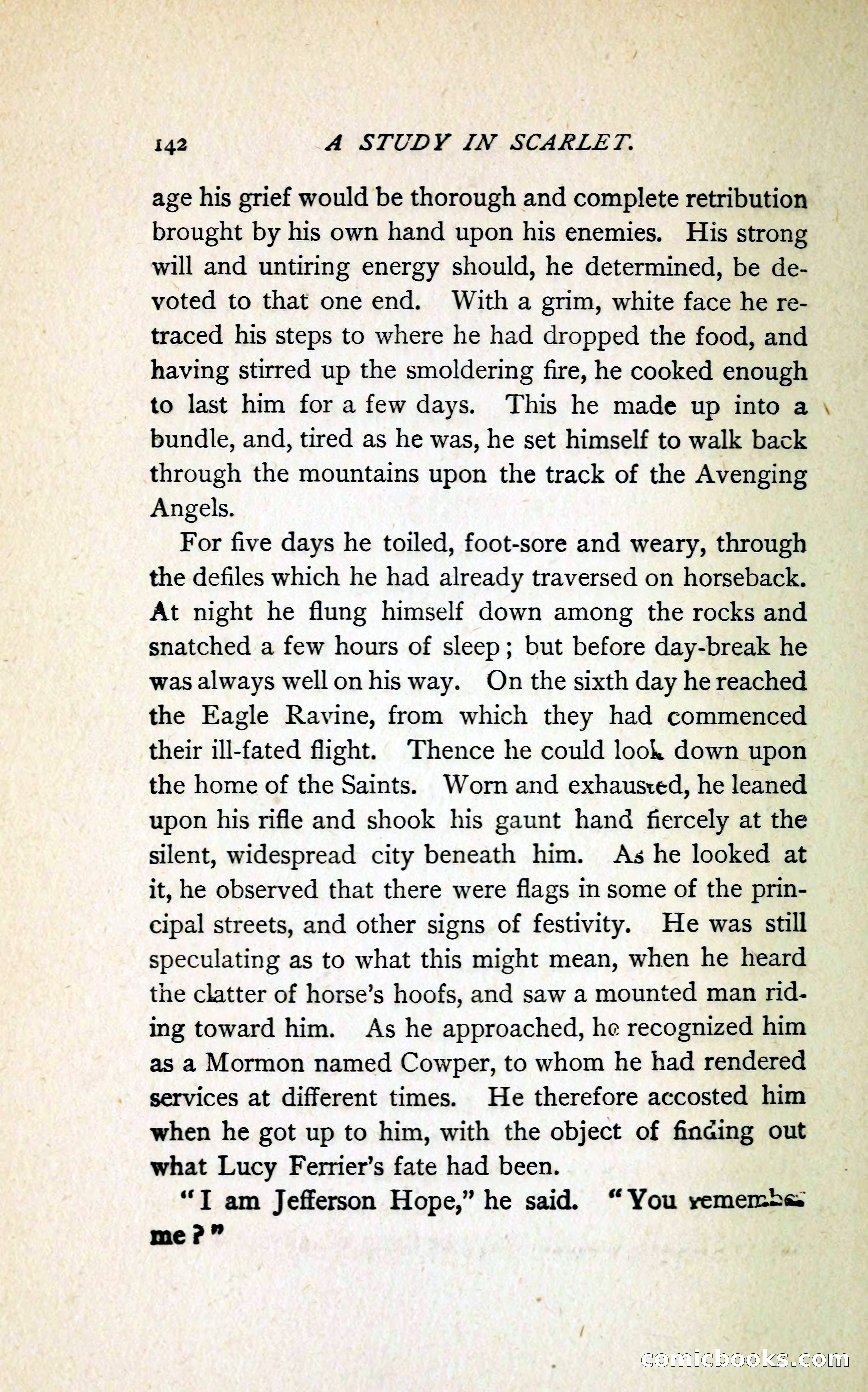 A Study in Scarlet (Serial Edition Cover) — page 150 of 196