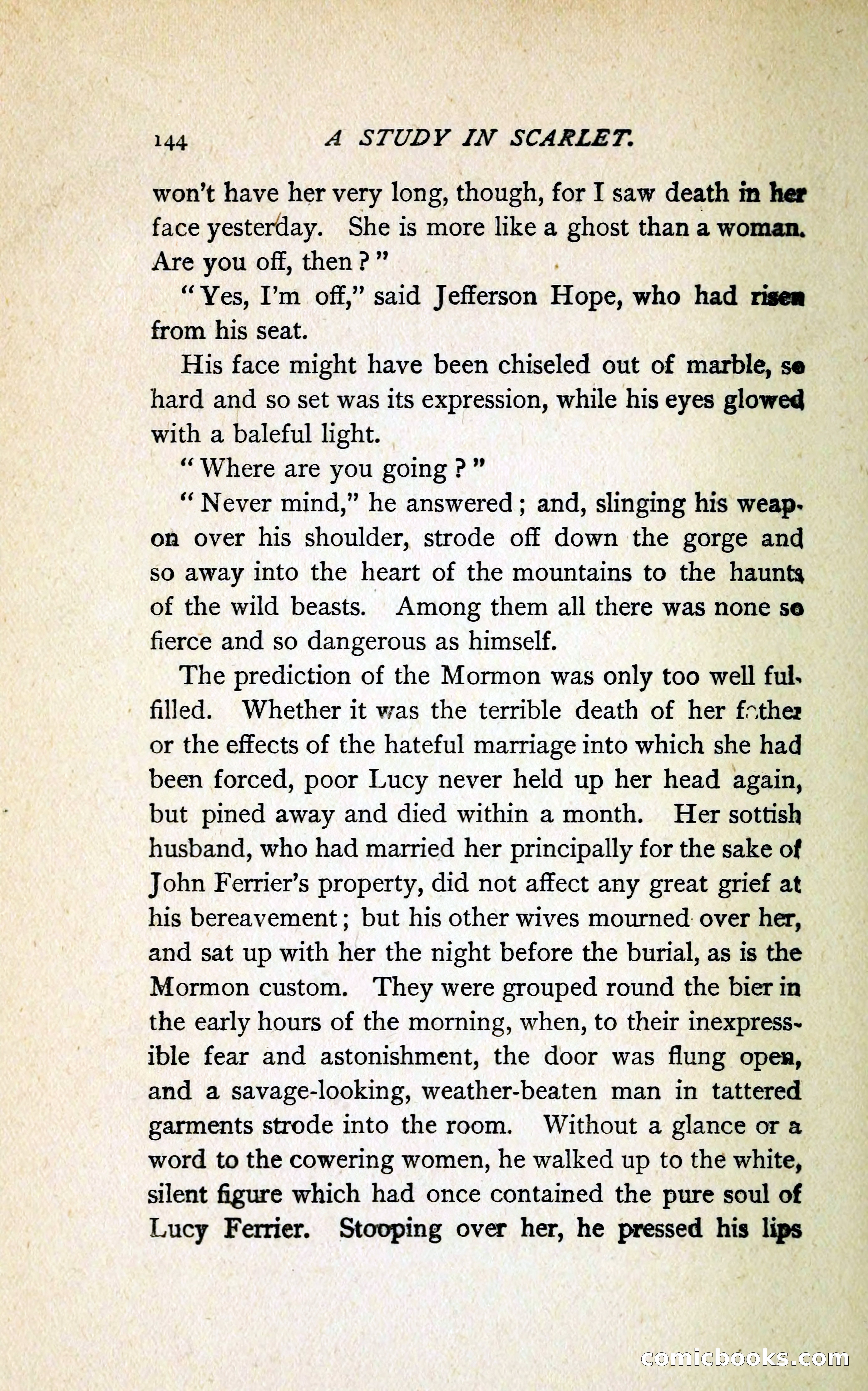 A Study in Scarlet (Serial Edition Cover) — page 152 of 196
