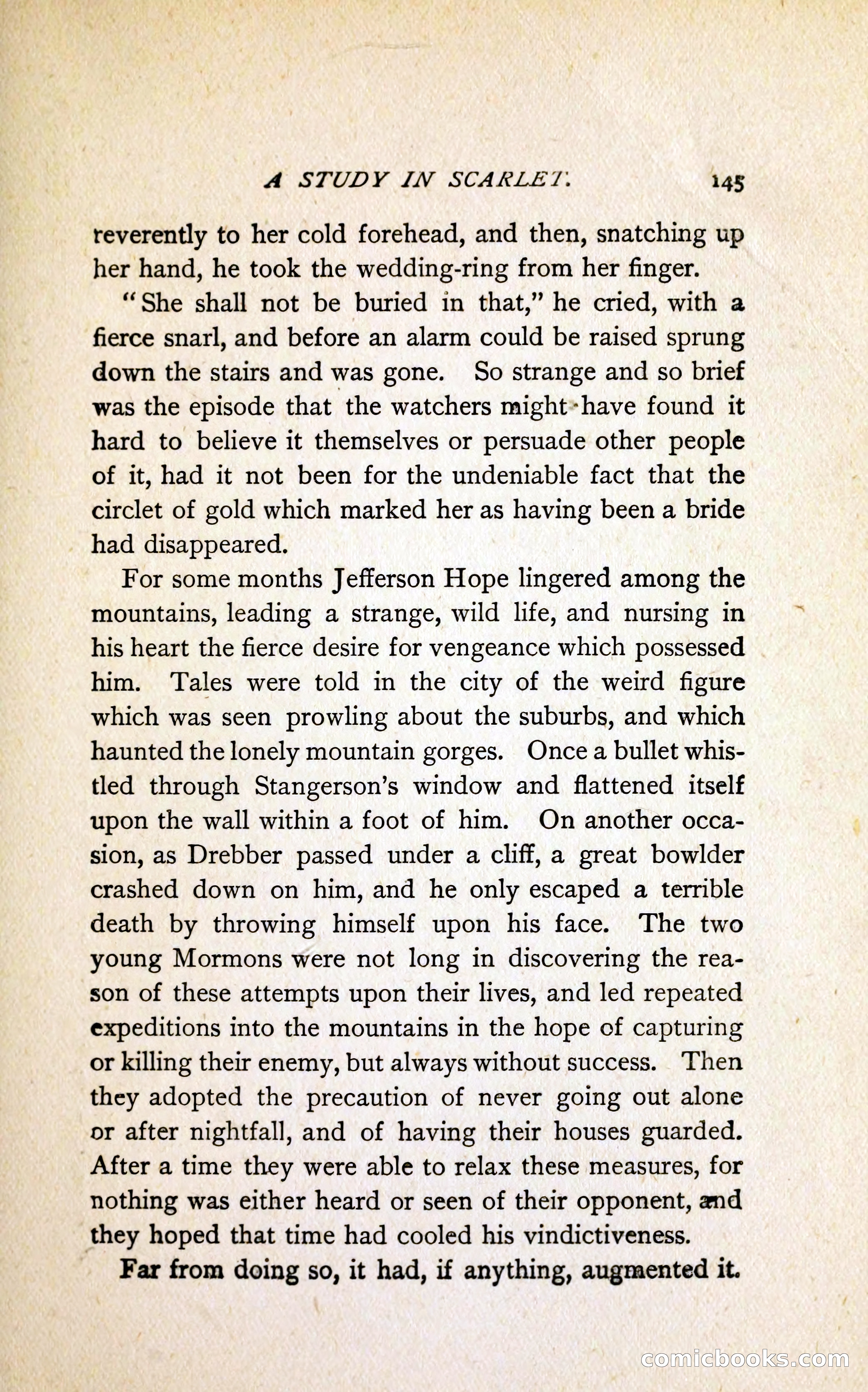 A Study in Scarlet (Serial Edition Cover) — page 153 of 196
