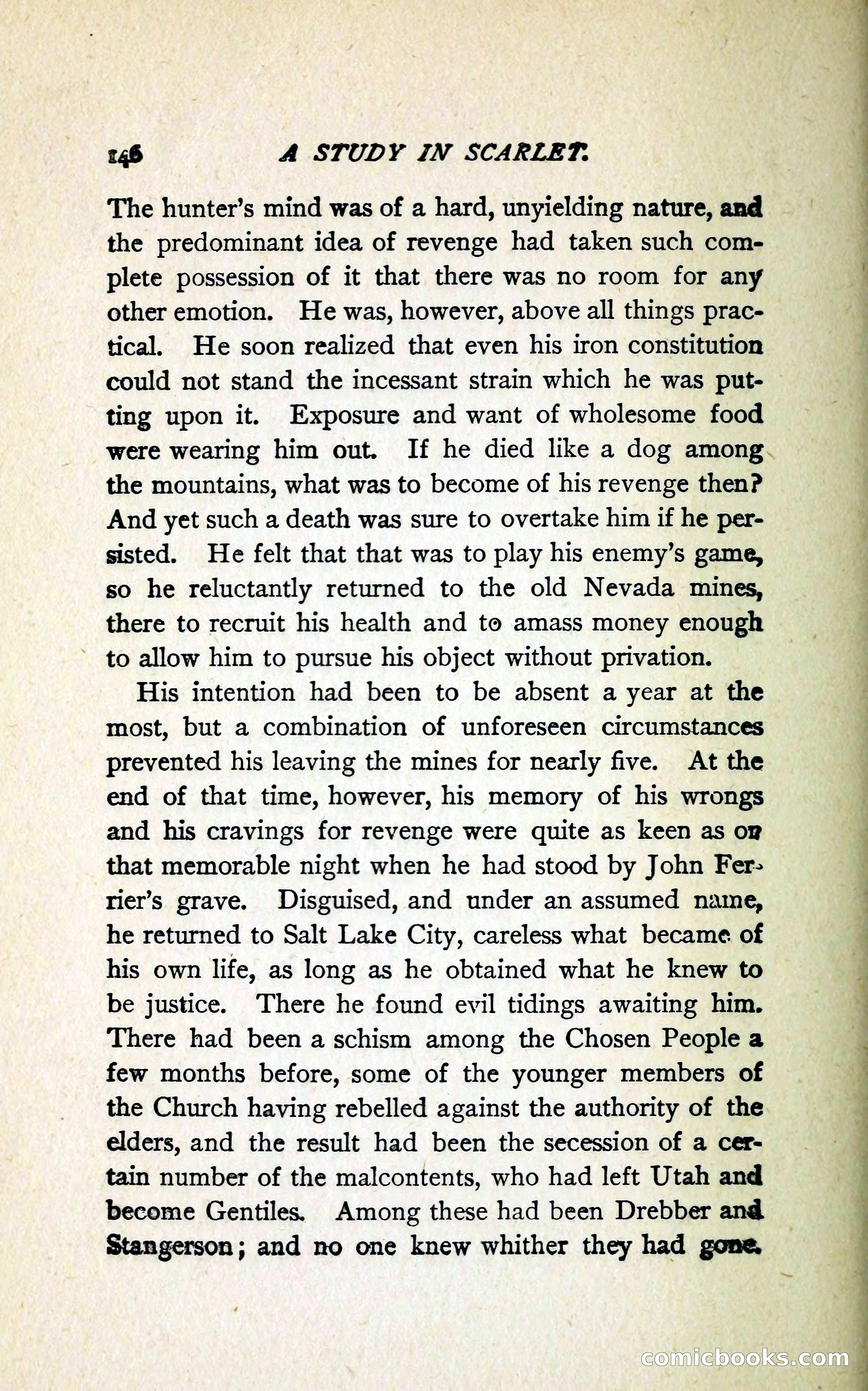 A Study in Scarlet (Serial Edition Cover) — page 154 of 196