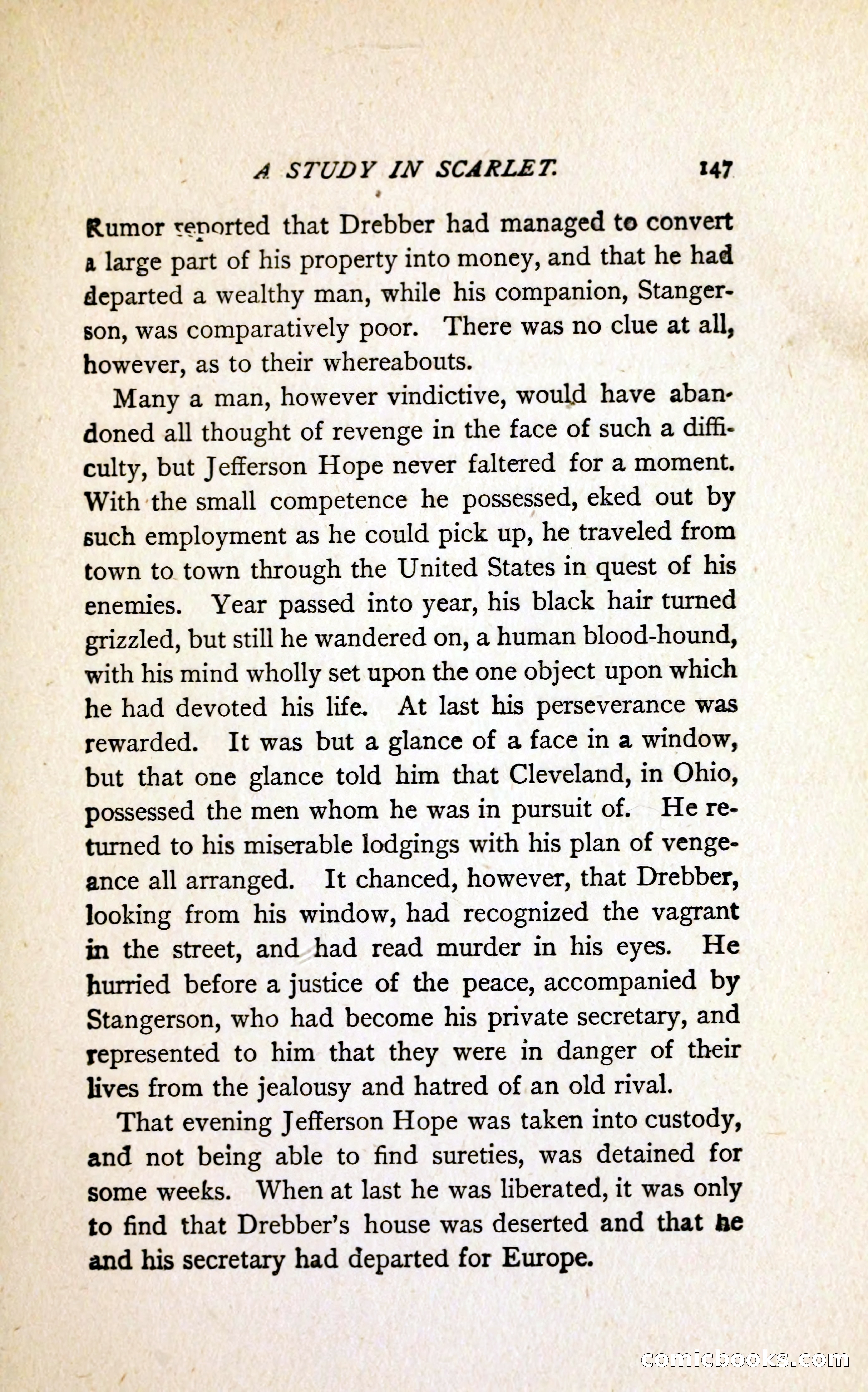 A Study in Scarlet (Serial Edition Cover) — page 155 of 196
