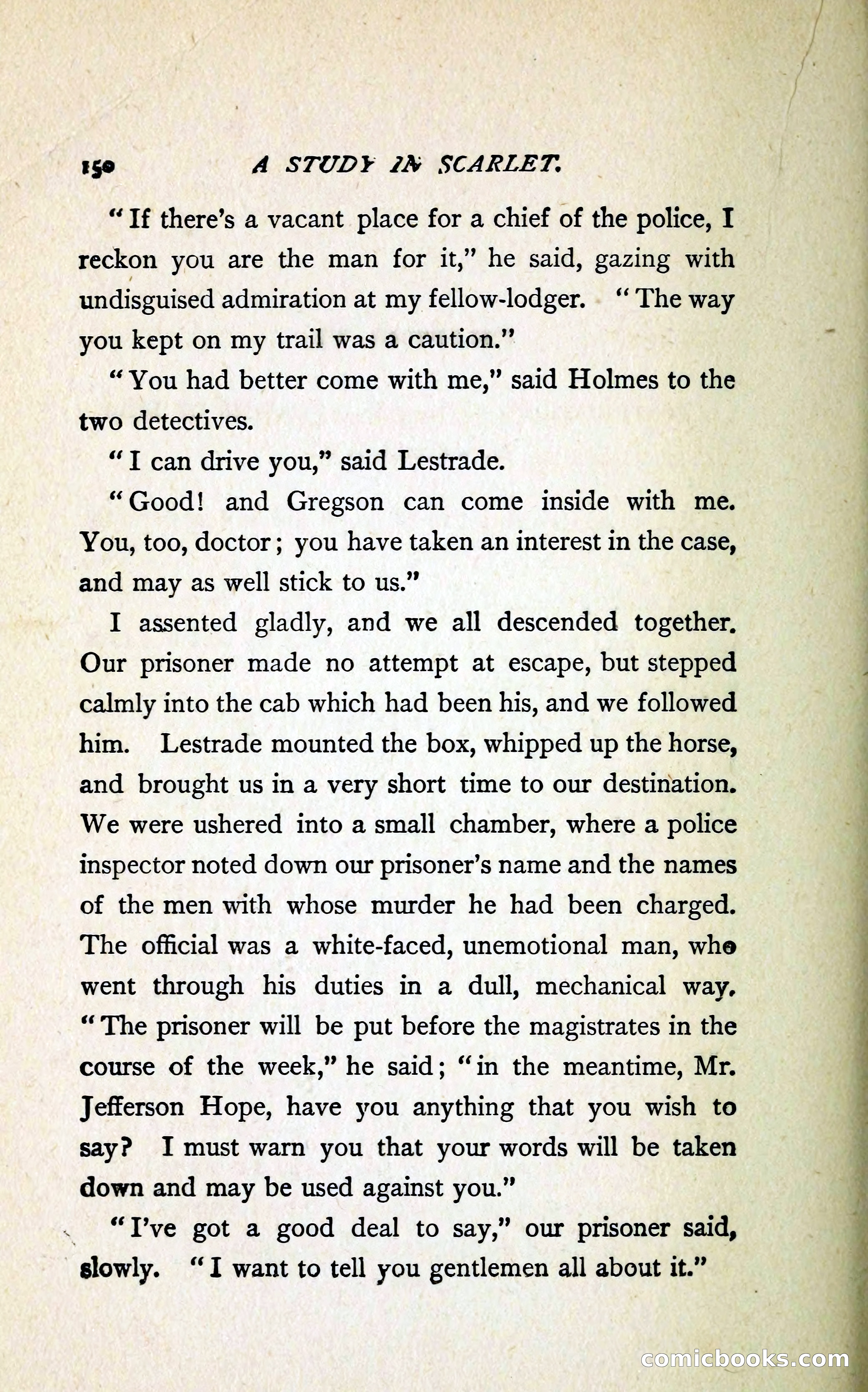 A Study in Scarlet (Serial Edition Cover) — page 158 of 196