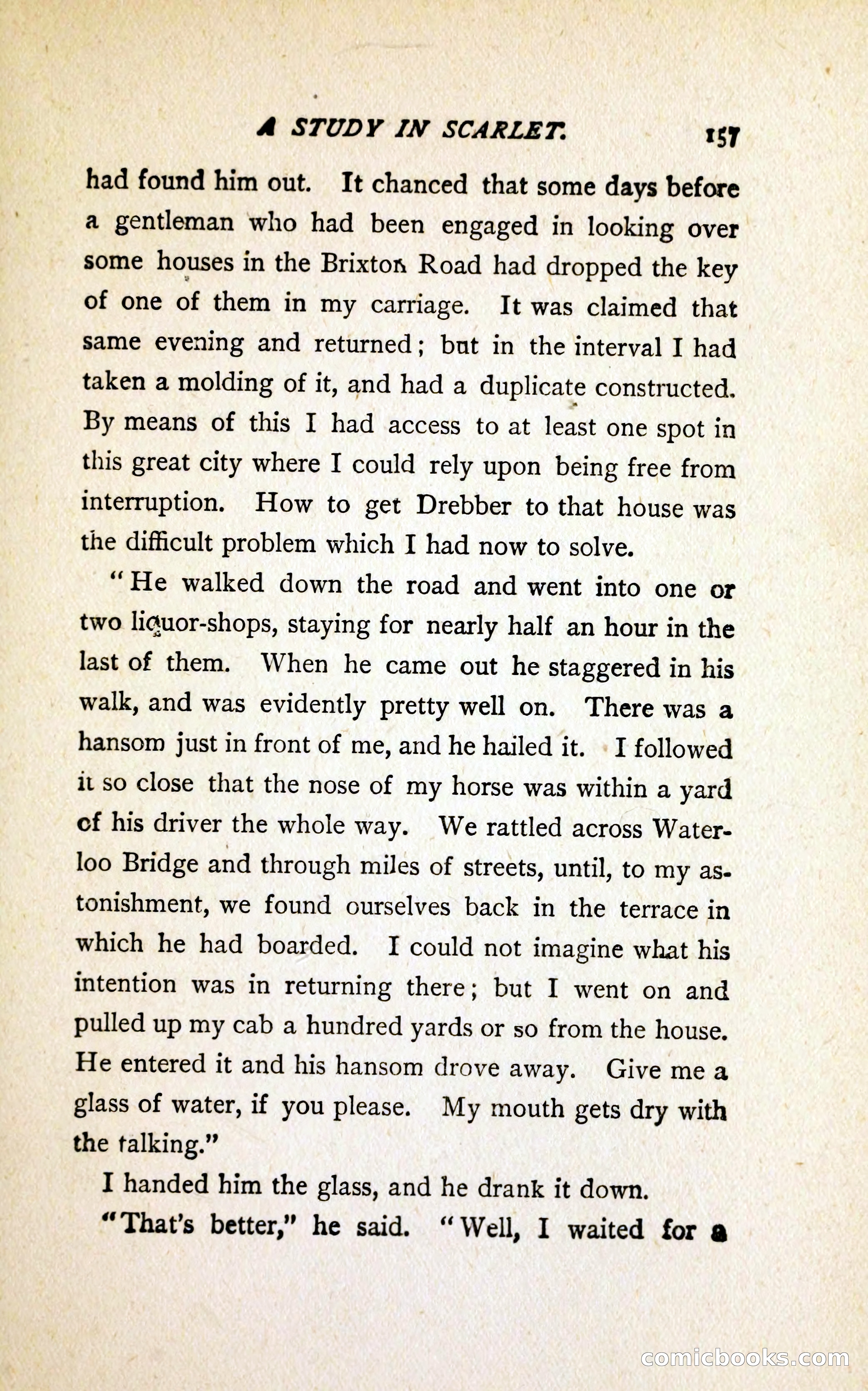 A Study in Scarlet (Serial Edition Cover) — page 165 of 196
