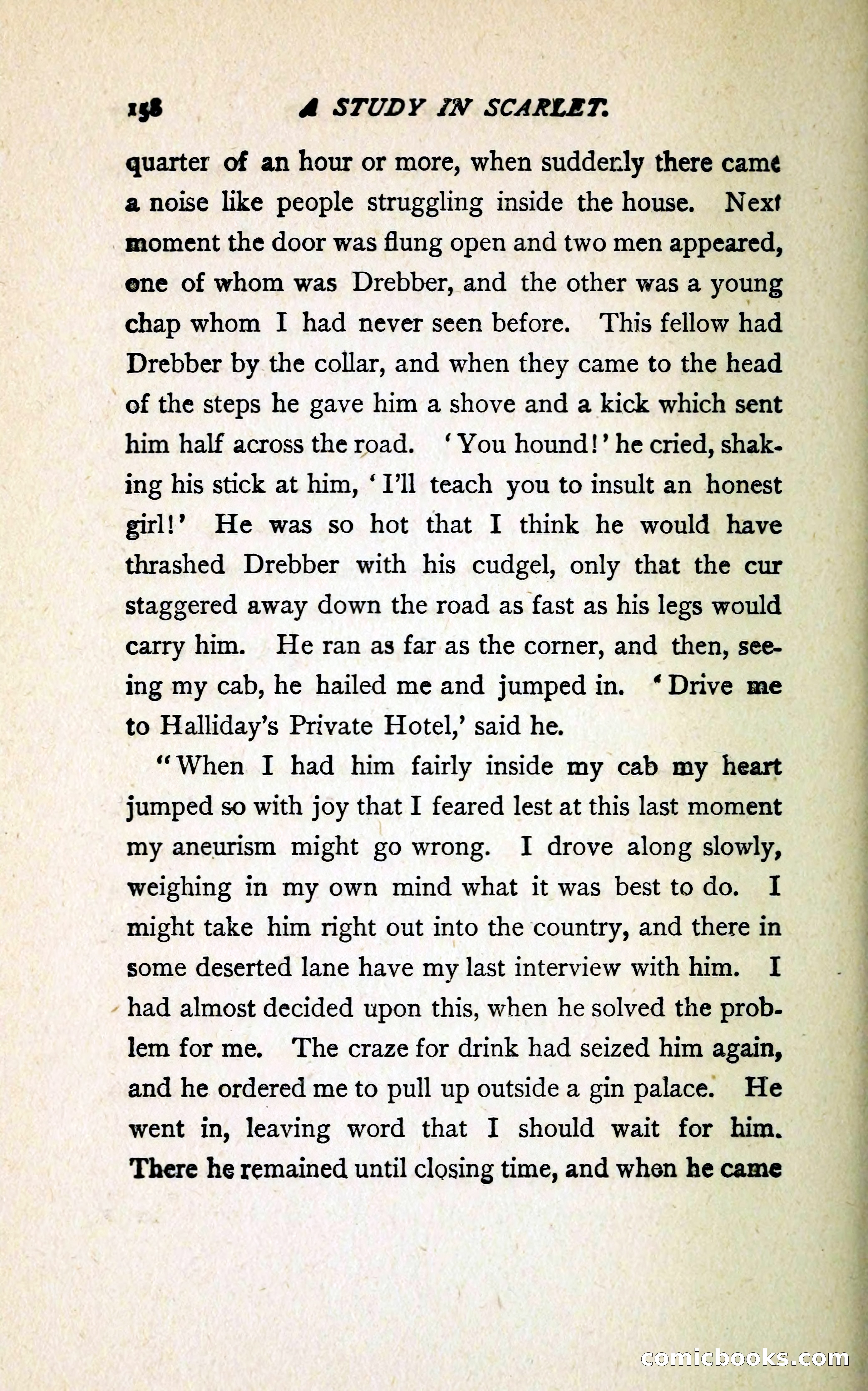 A Study in Scarlet (Serial Edition Cover) — page 166 of 196