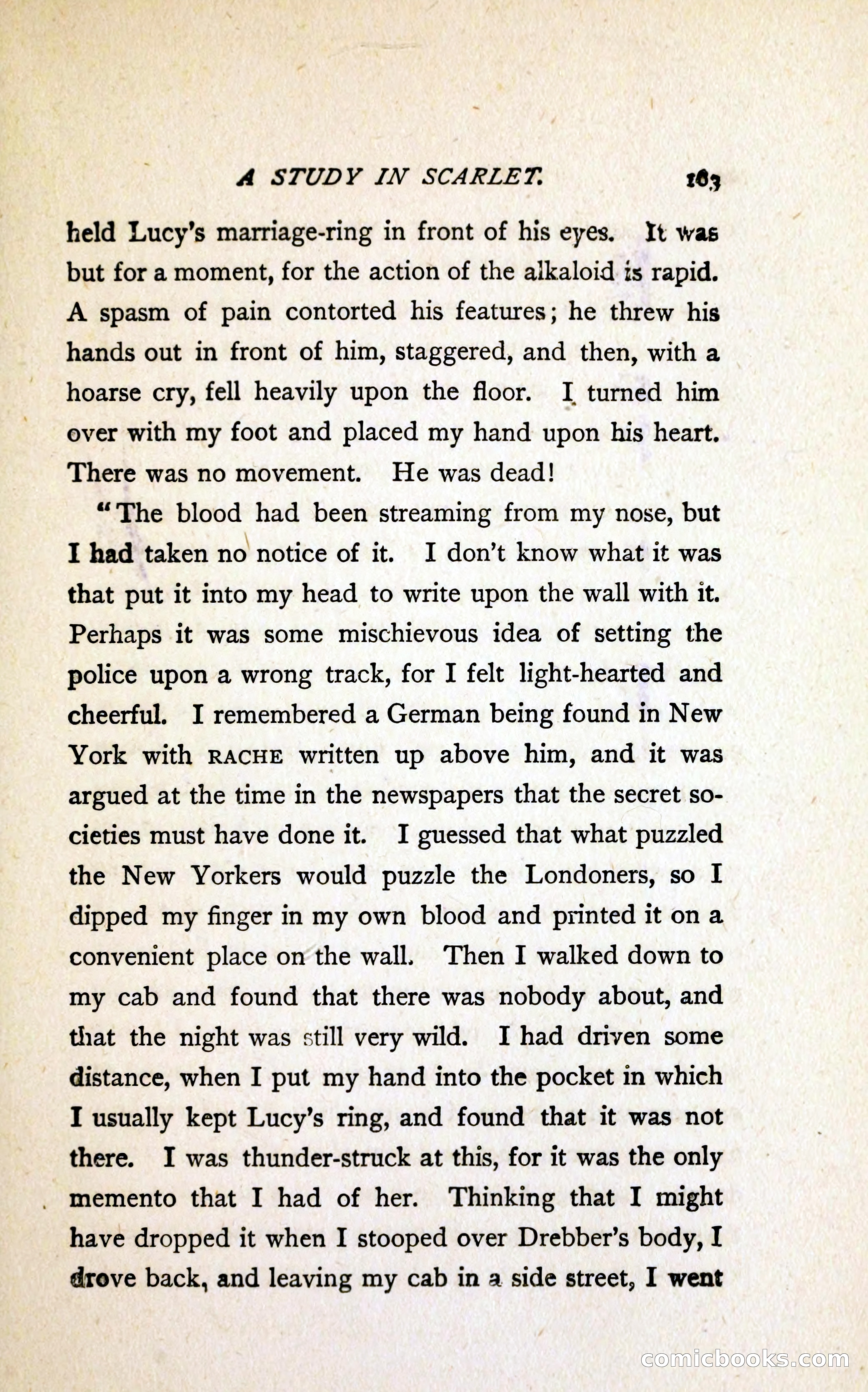 A Study in Scarlet (Serial Edition Cover) — page 171 of 196