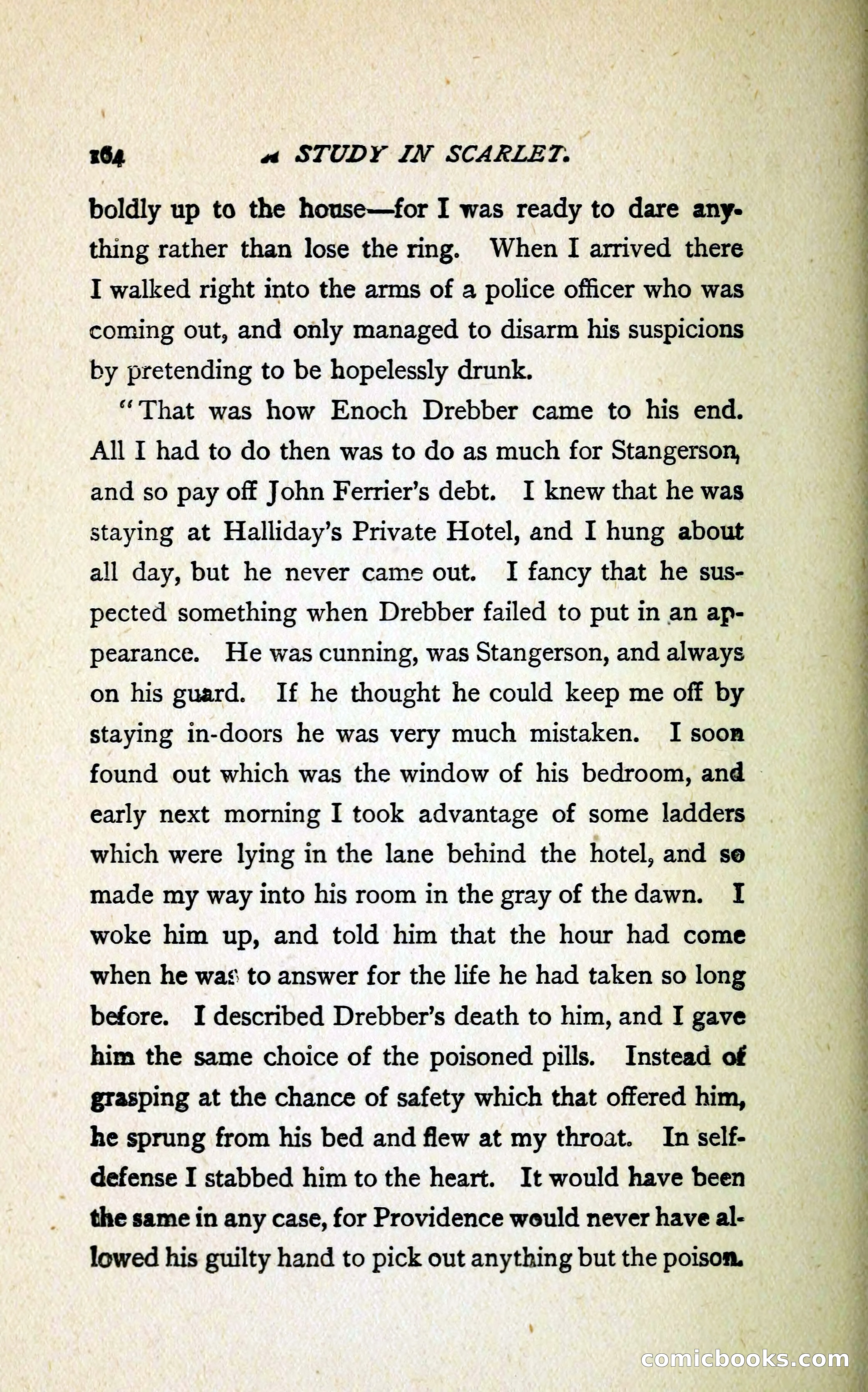A Study in Scarlet (Serial Edition Cover) — page 172 of 196