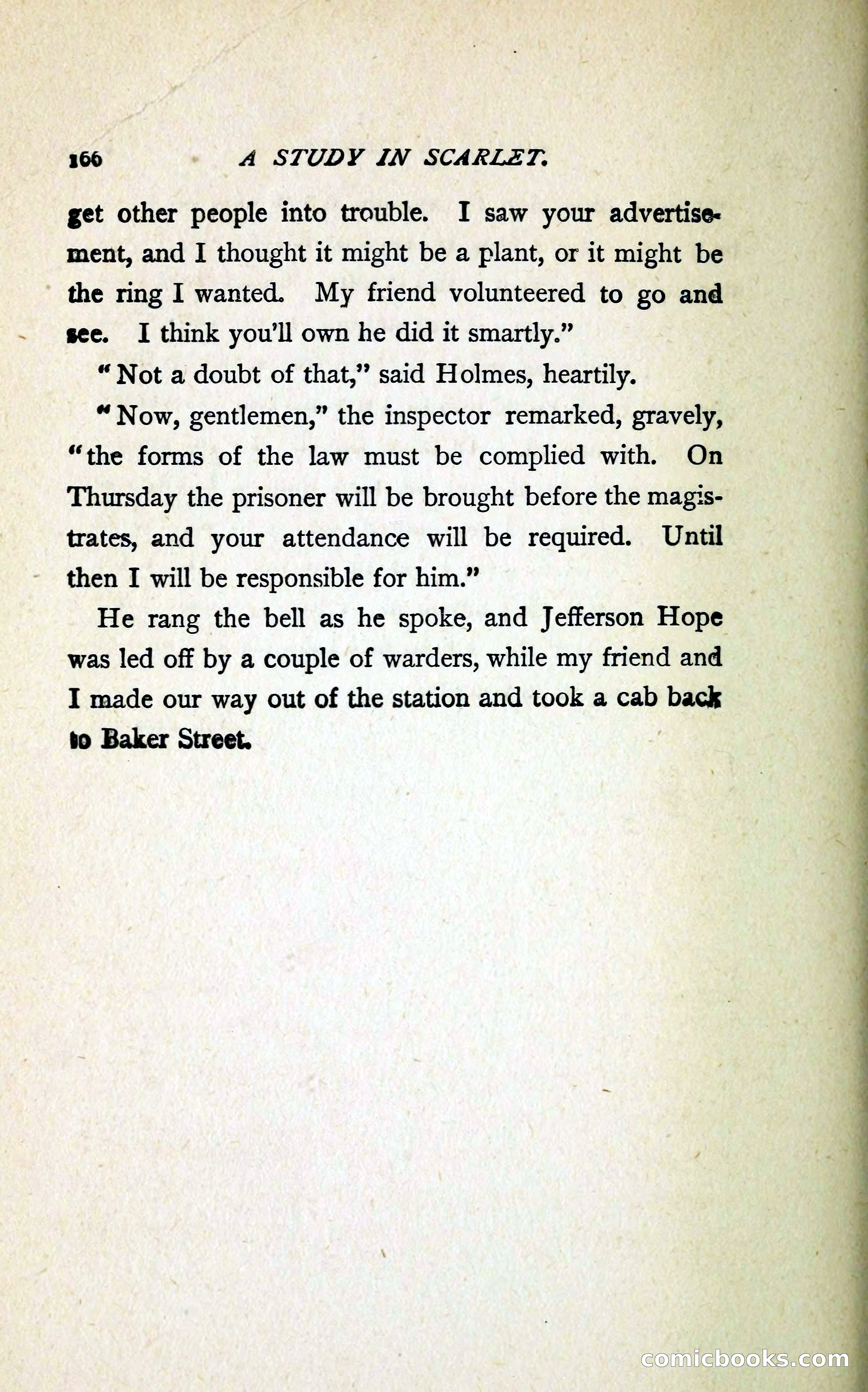 A Study in Scarlet (Serial Edition Cover) — page 174 of 196