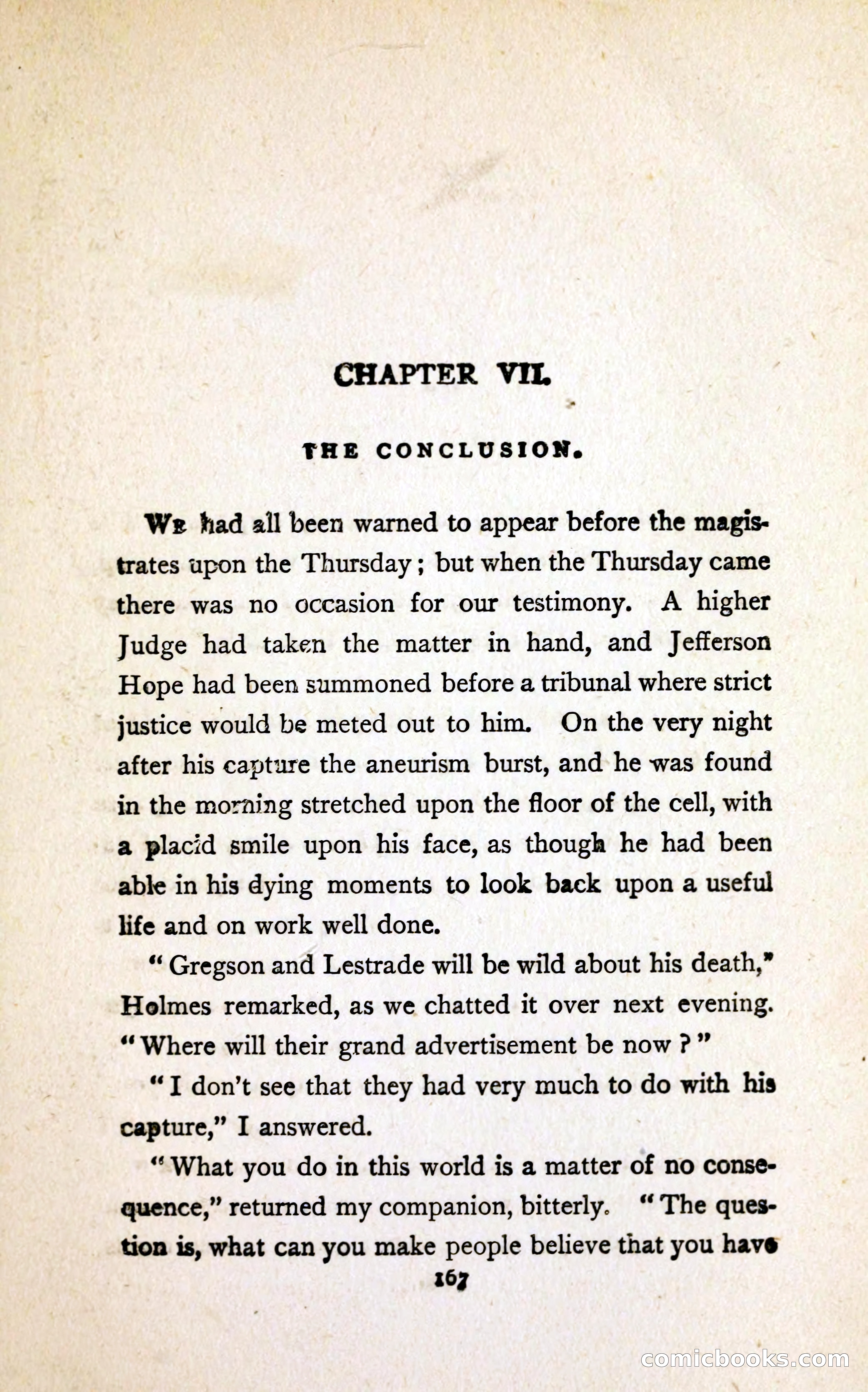 A Study in Scarlet (Serial Edition Cover) — page 175 of 196