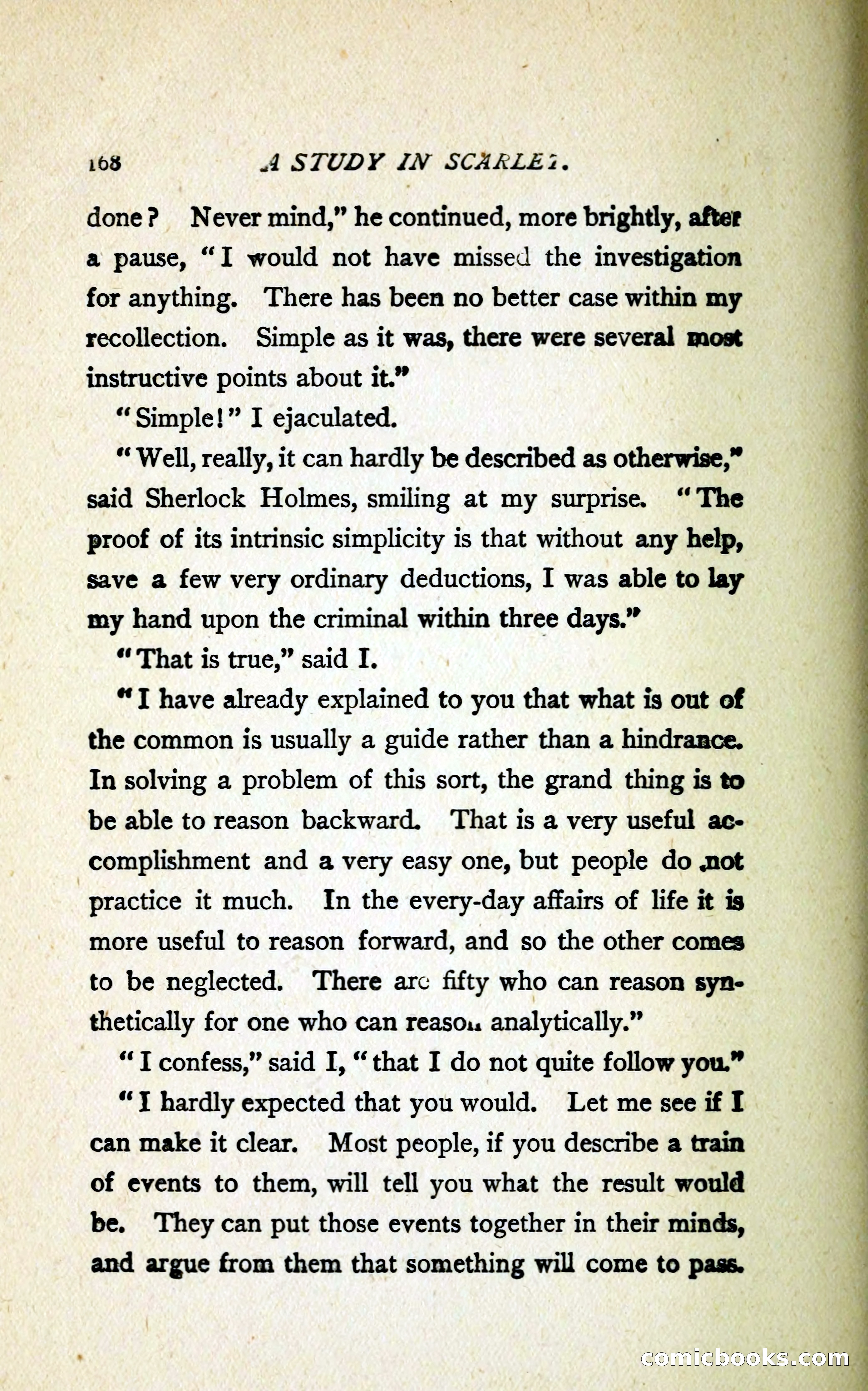A Study in Scarlet (Serial Edition Cover) — page 176 of 196