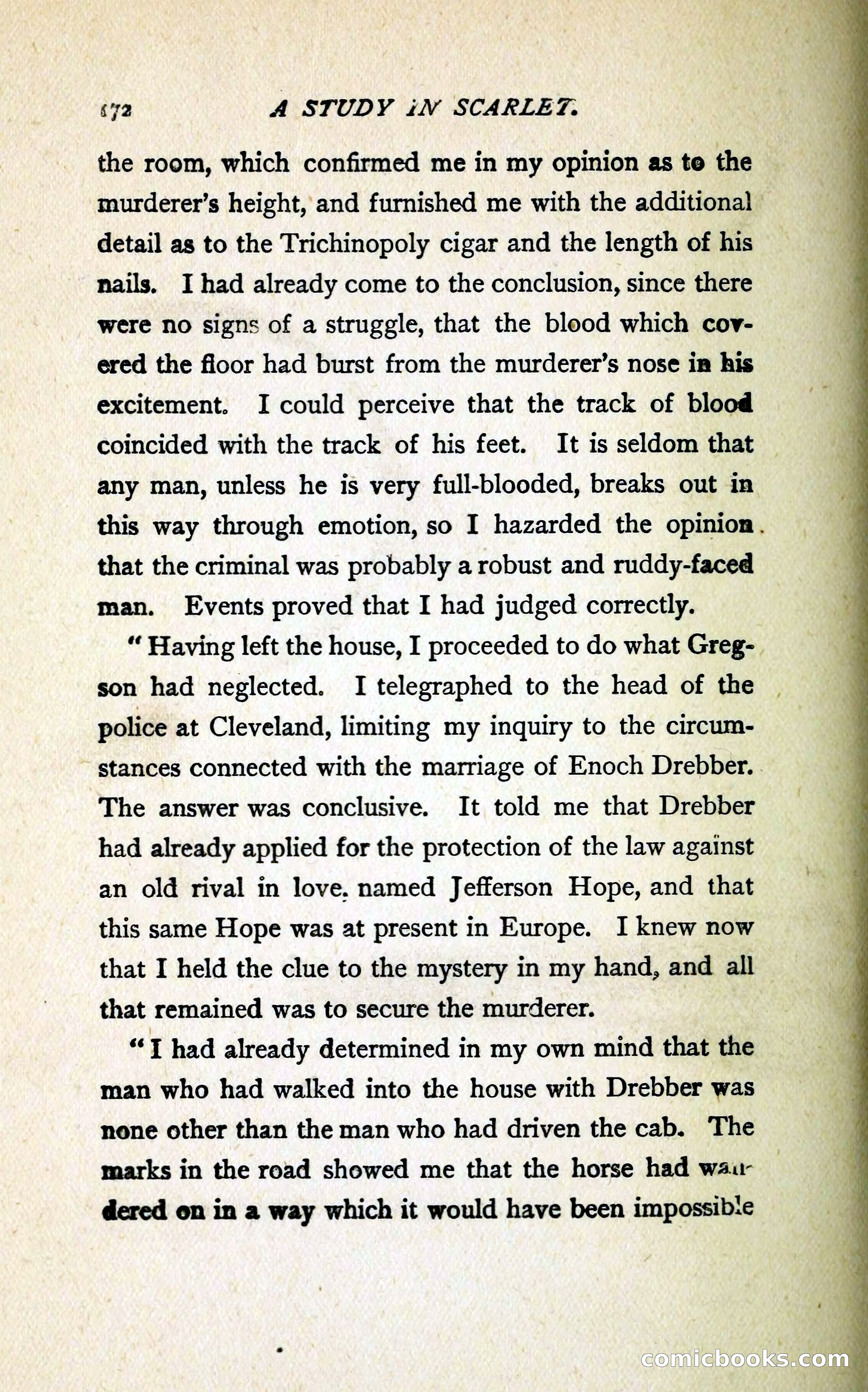 A Study in Scarlet (Serial Edition Cover) — page 180 of 196