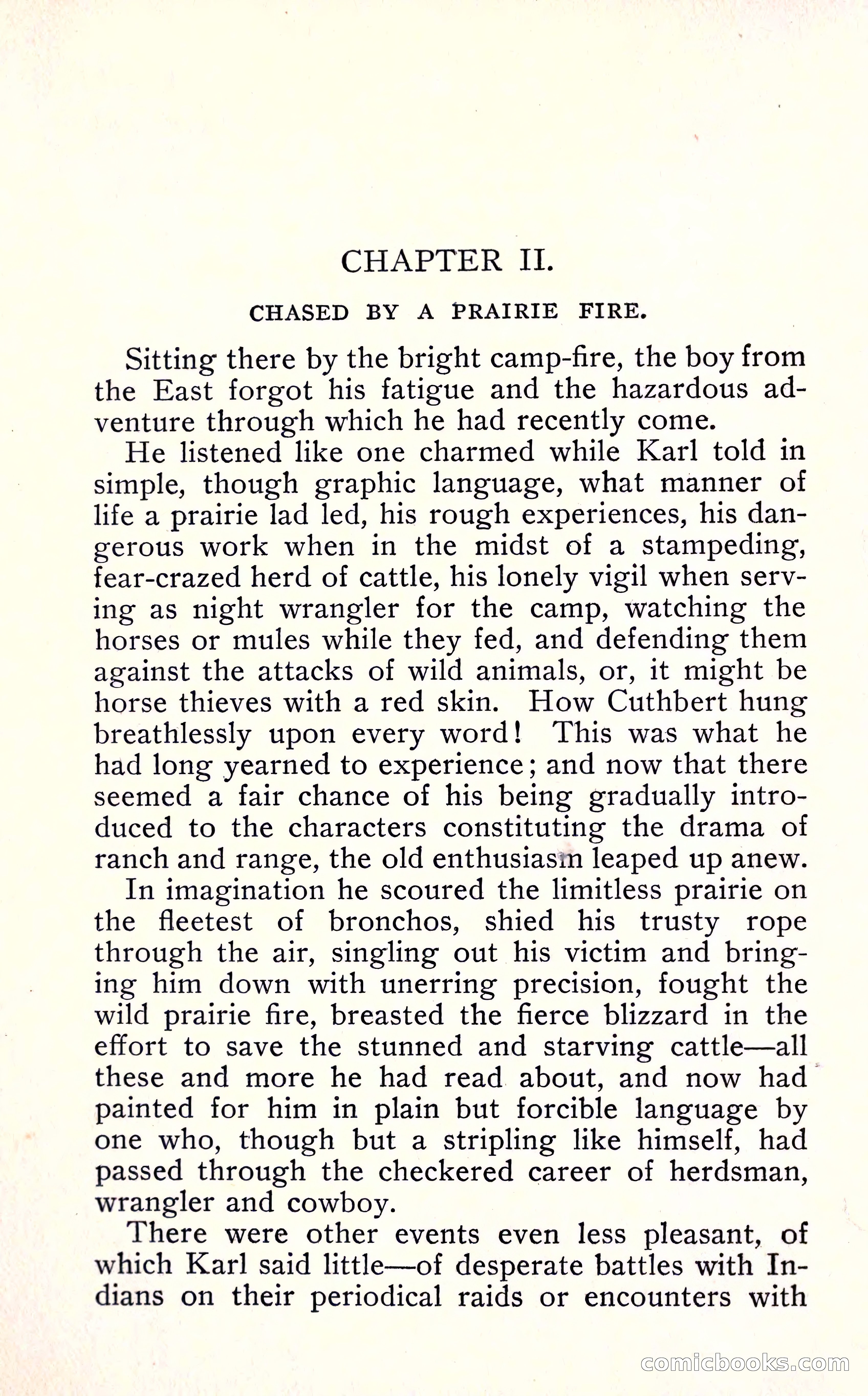 Sunset Ranch: A Story of a Boy's Adventures in the West — page 26 of 291