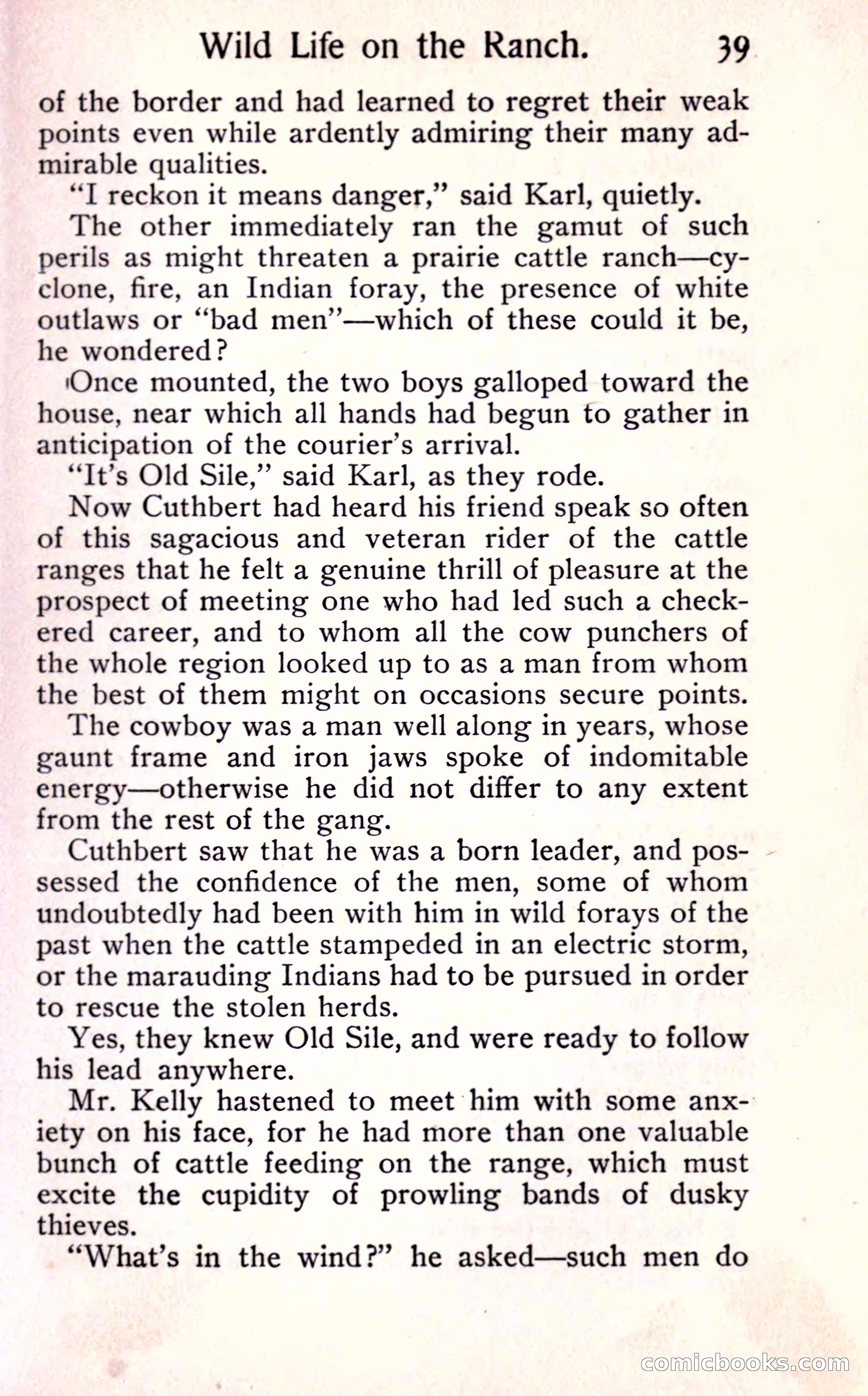 Sunset Ranch: A Story of a Boy's Adventures in the West — page 45 of 291
