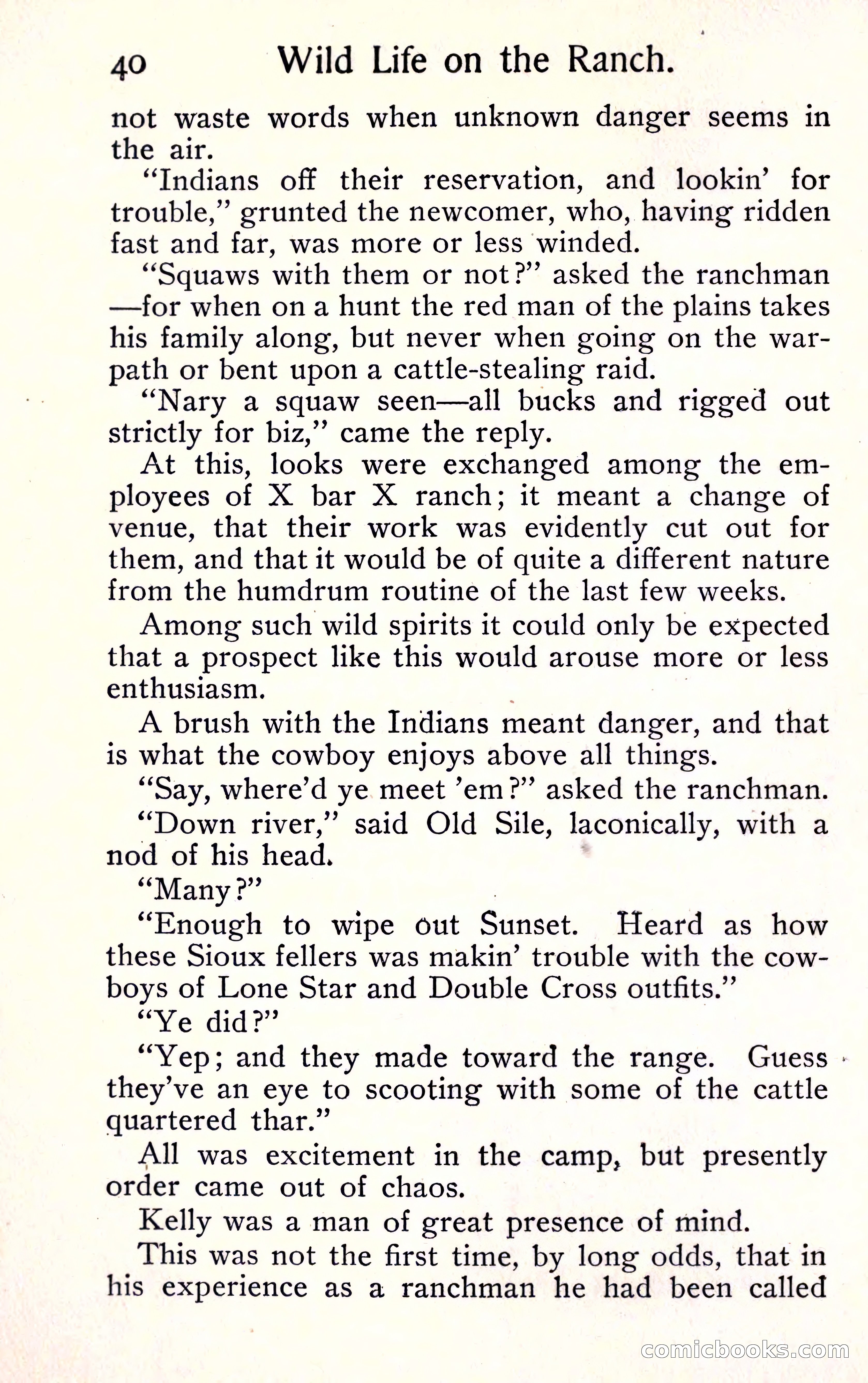 Sunset Ranch: A Story of a Boy's Adventures in the West — page 46 of 291