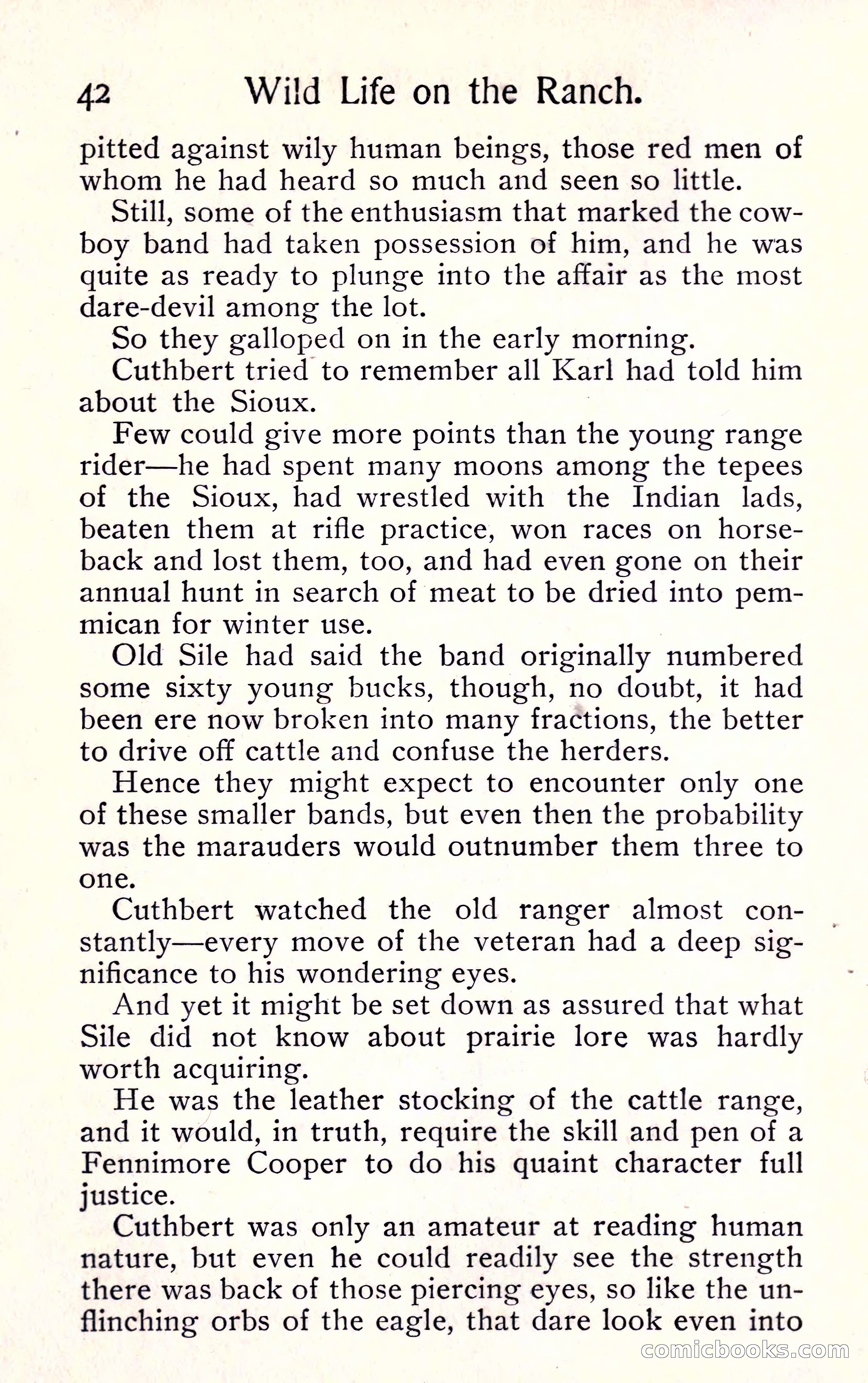 Sunset Ranch: A Story of a Boy's Adventures in the West — page 48 of 291