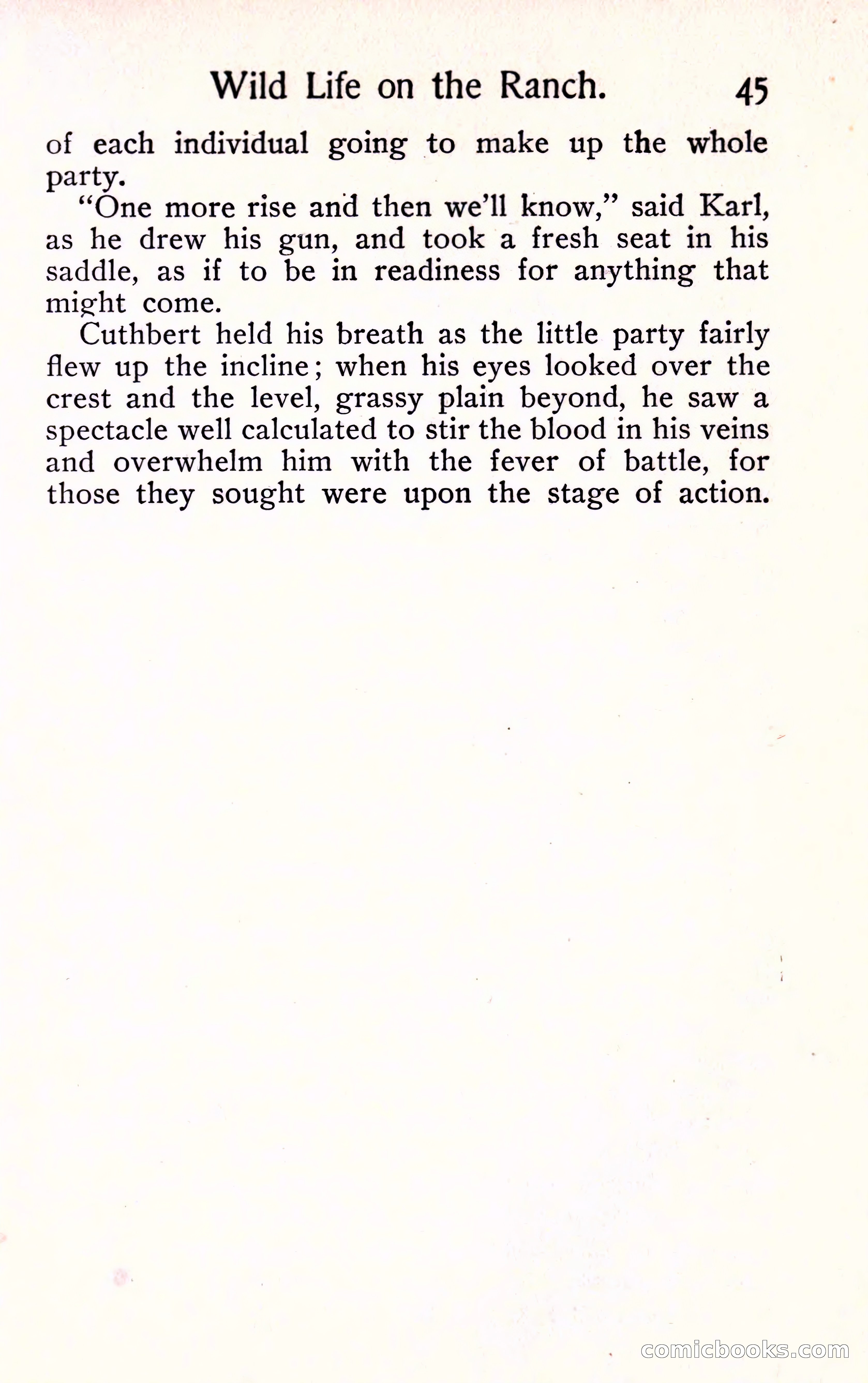 Sunset Ranch: A Story of a Boy's Adventures in the West — page 51 of 291