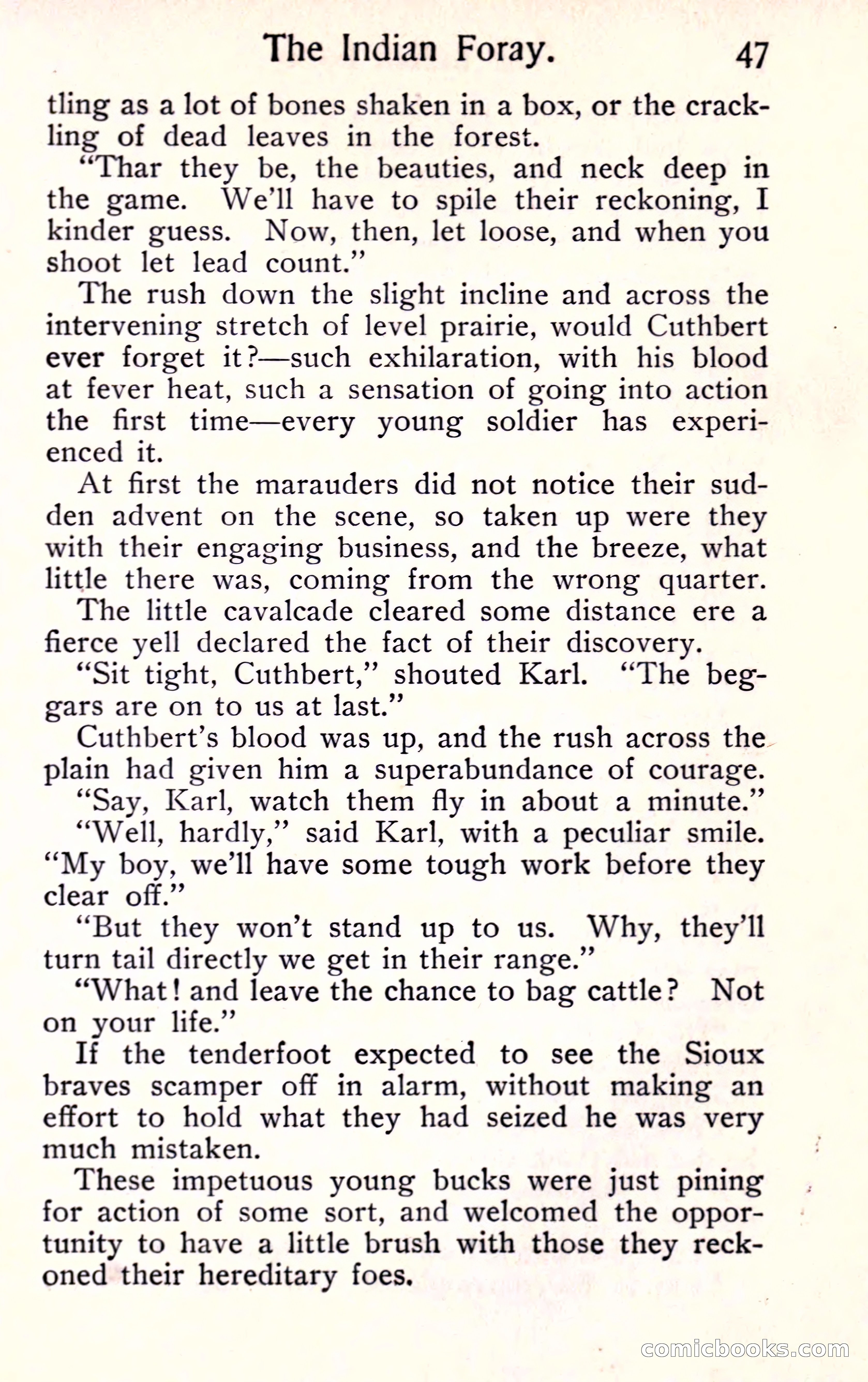 Sunset Ranch: A Story of a Boy's Adventures in the West — page 53 of 291
