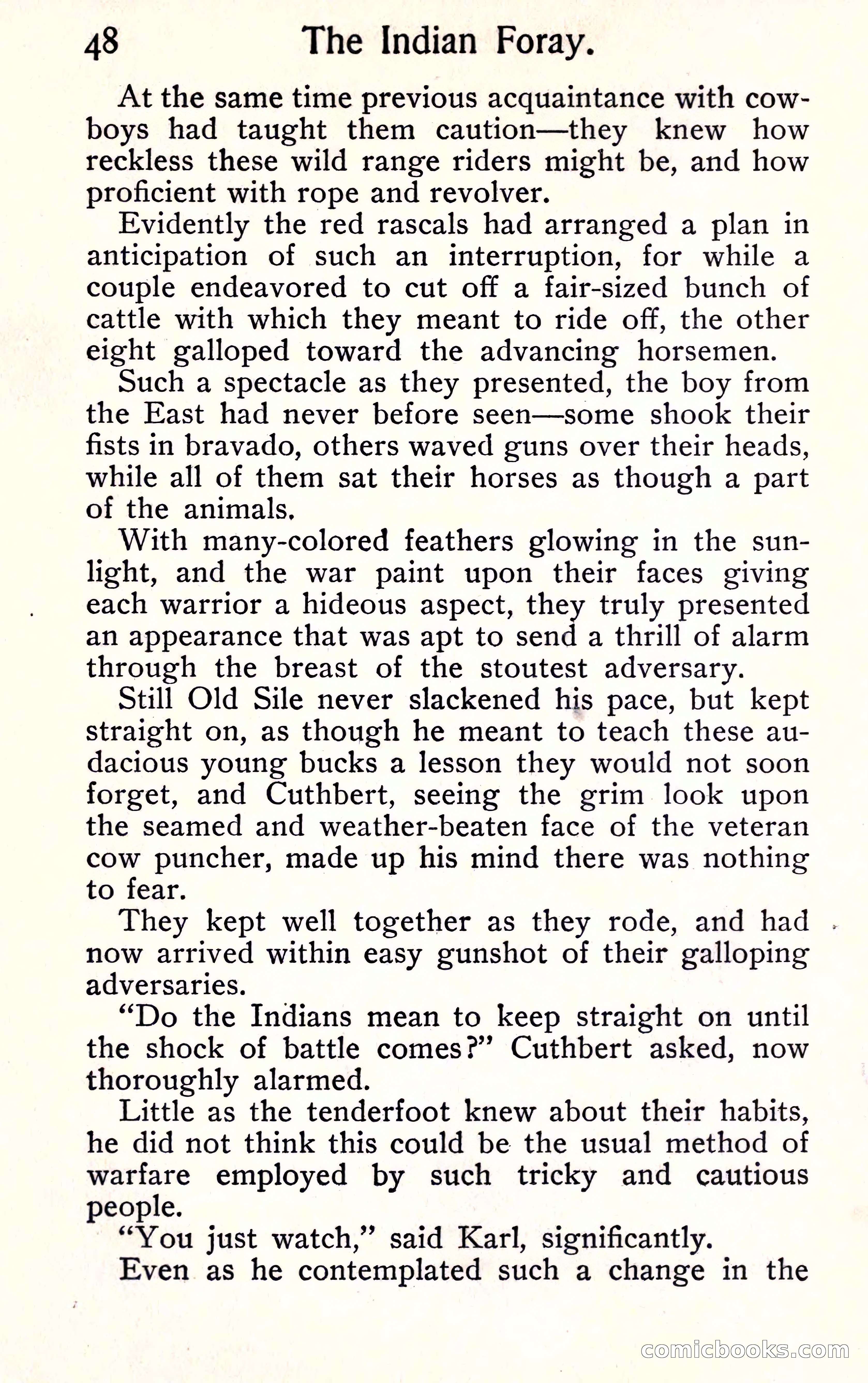 Sunset Ranch: A Story of a Boy's Adventures in the West — page 54 of 291