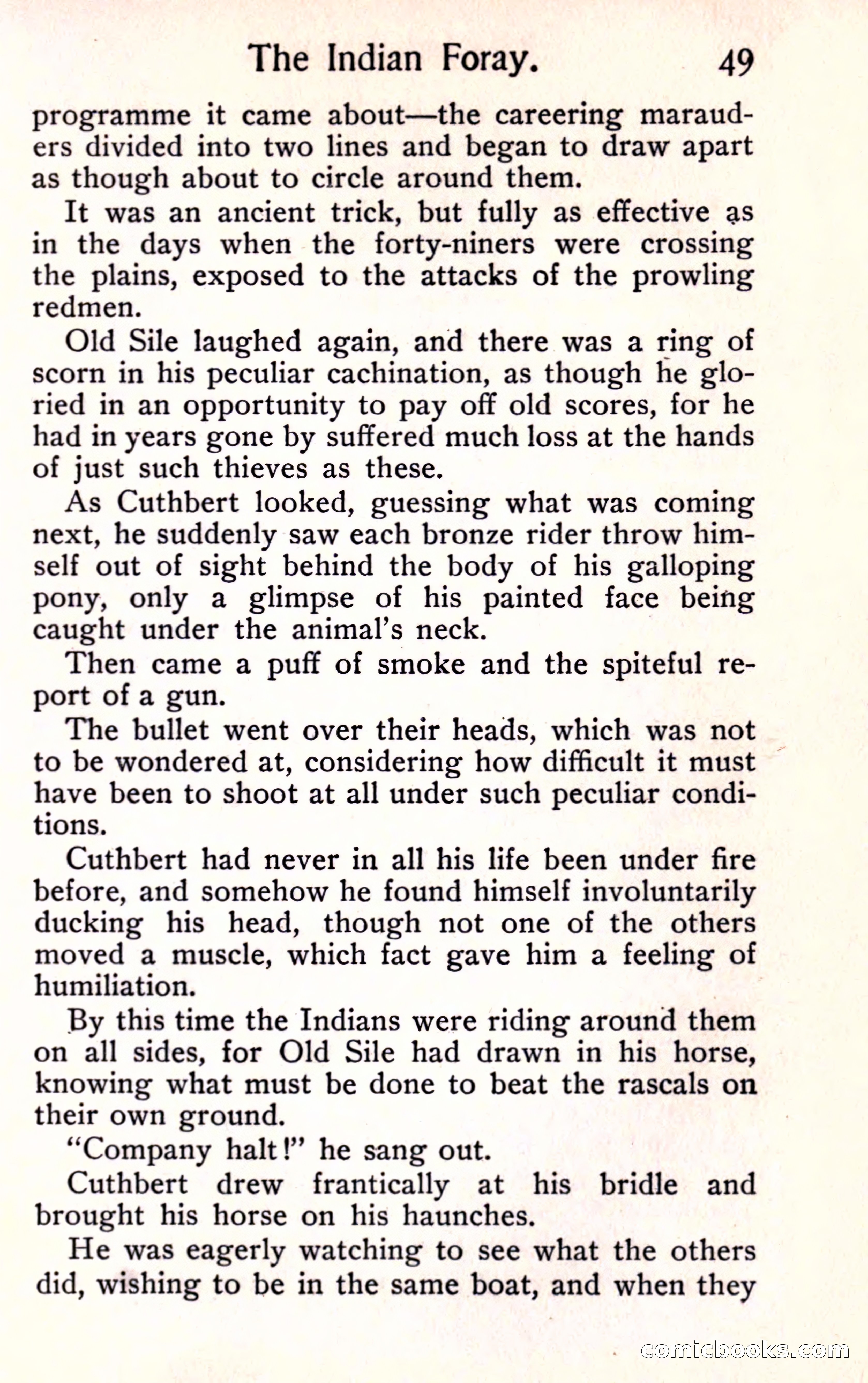 Sunset Ranch: A Story of a Boy's Adventures in the West — page 55 of 291