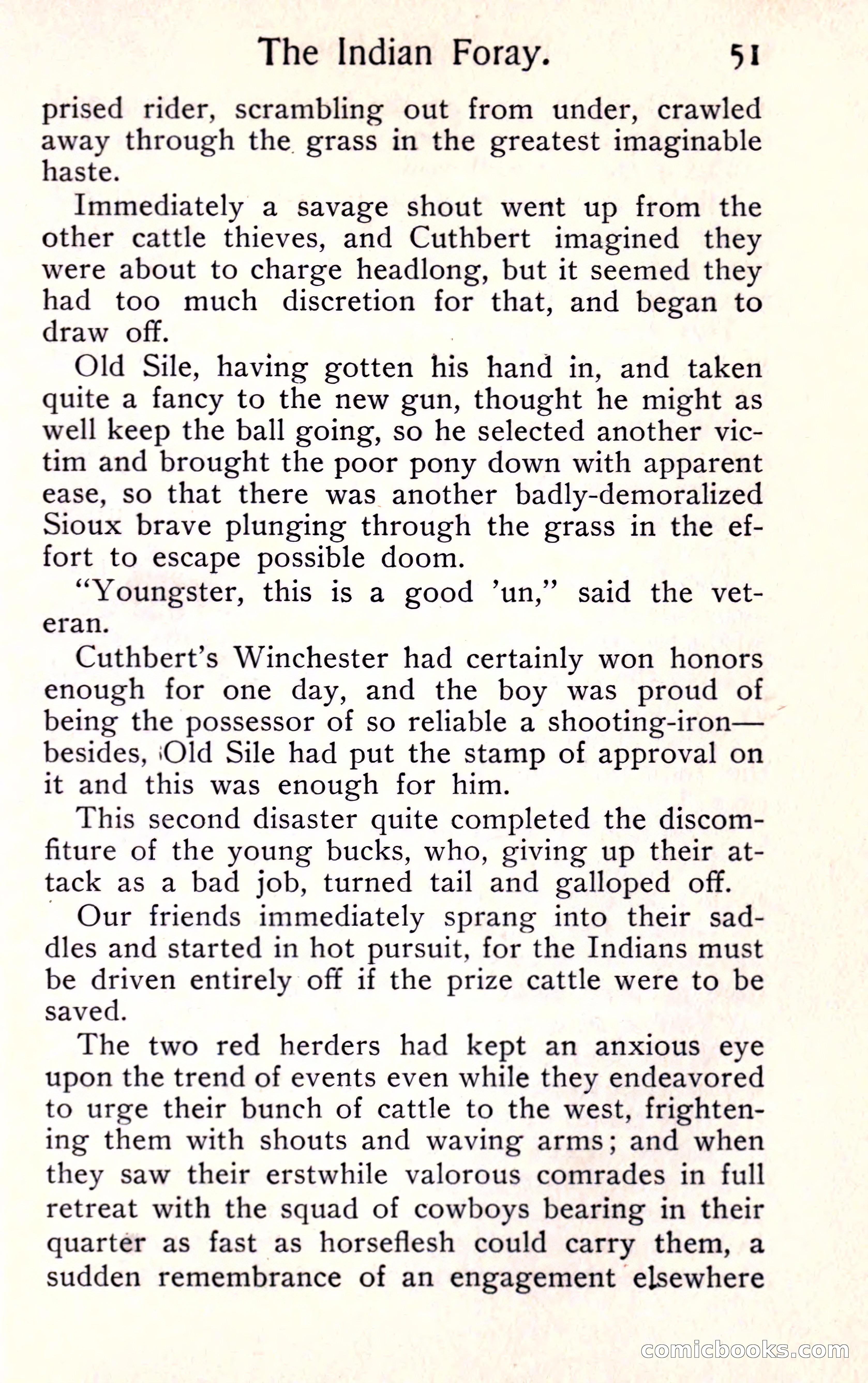 Sunset Ranch: A Story of a Boy's Adventures in the West — page 59 of 291