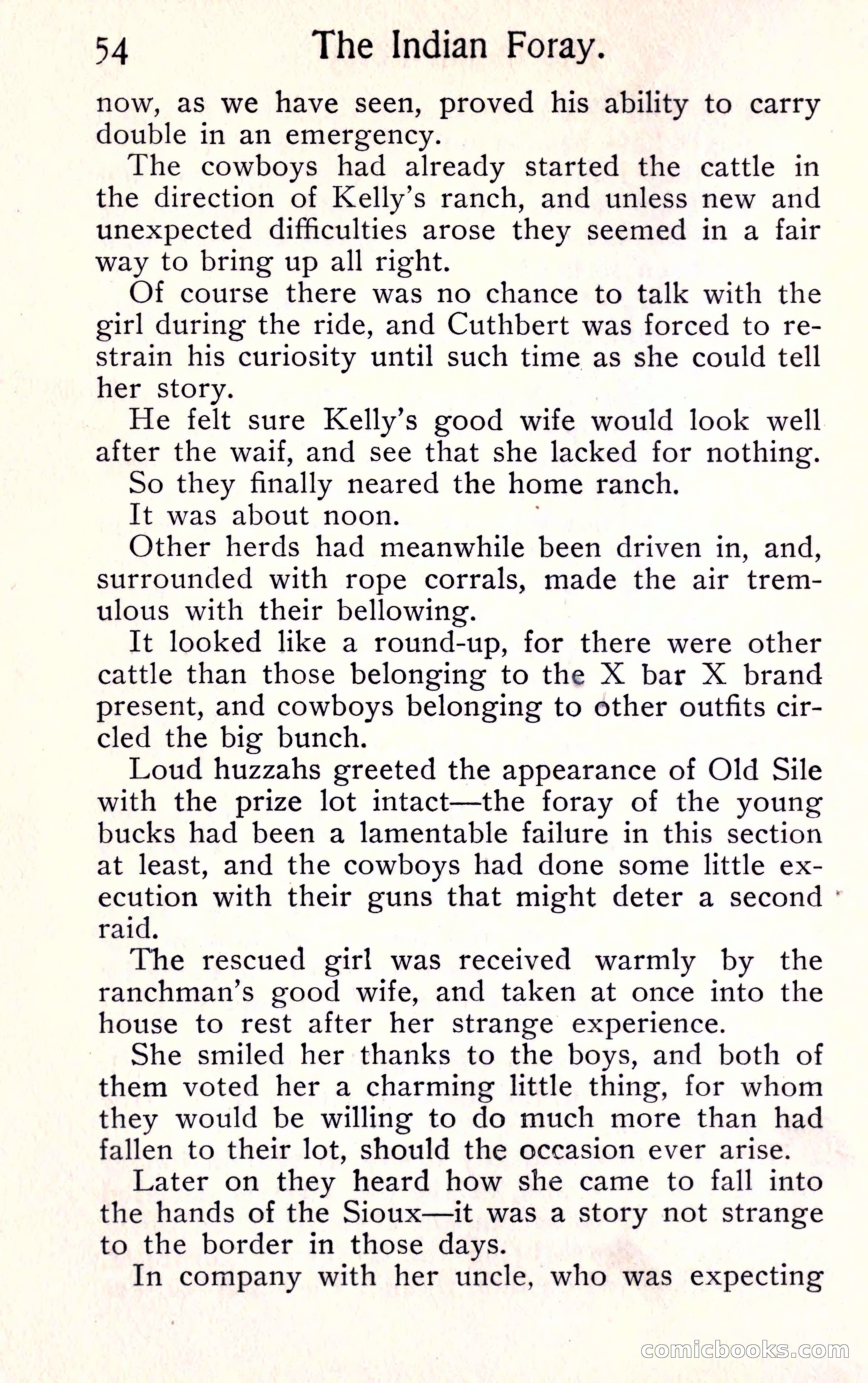 Sunset Ranch: A Story of a Boy's Adventures in the West — page 62 of 291