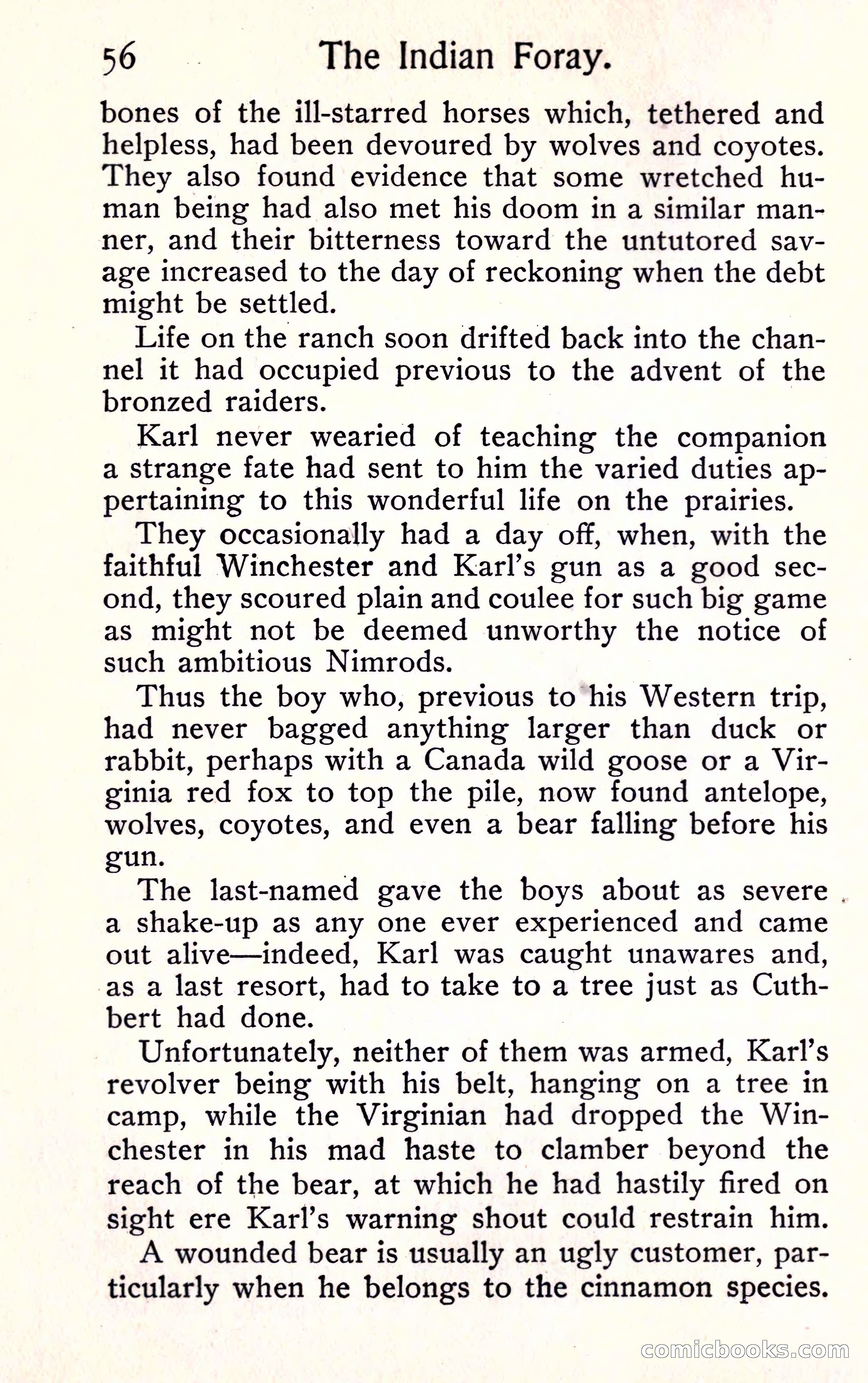 Sunset Ranch: A Story of a Boy's Adventures in the West — page 64 of 291