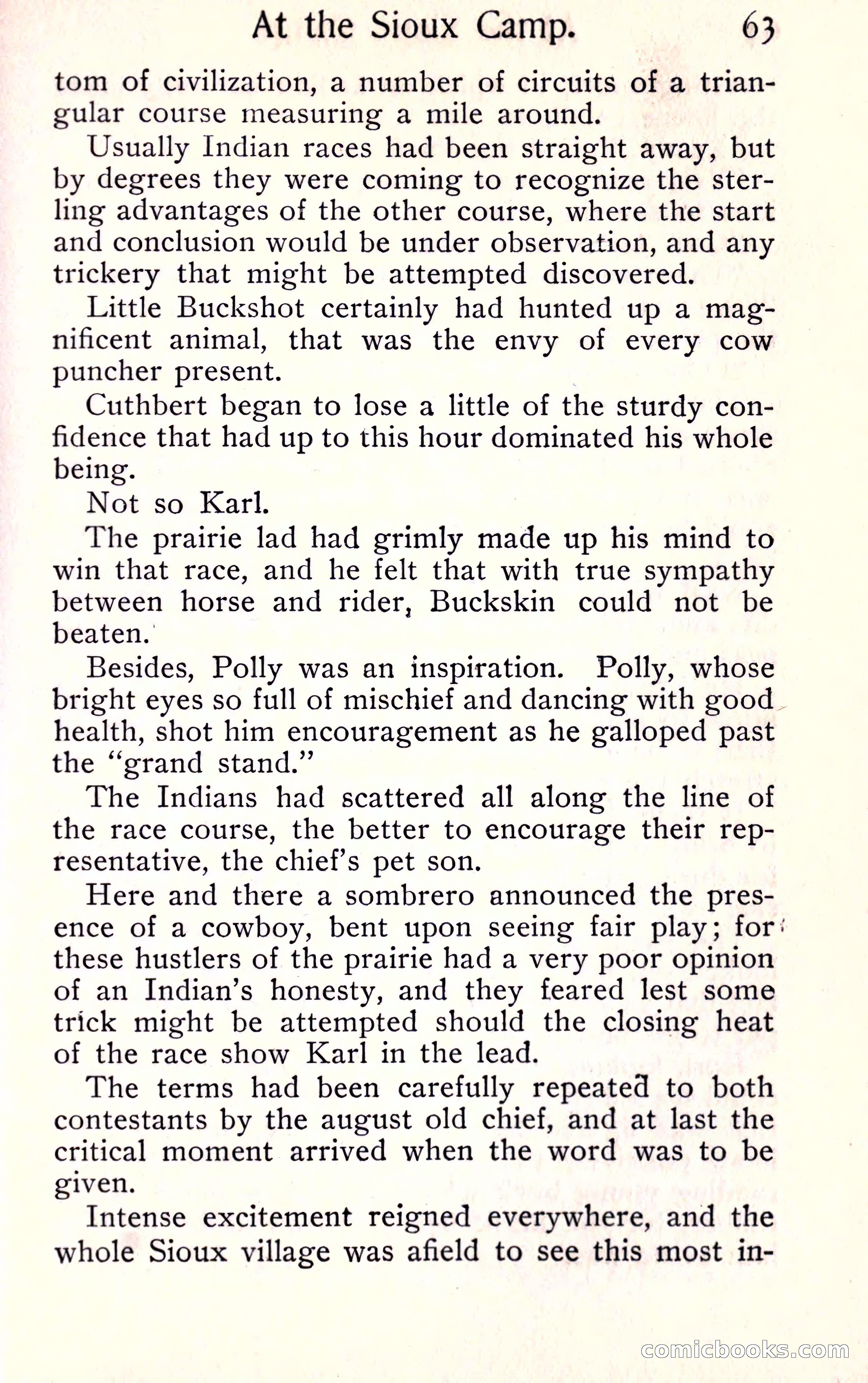 Sunset Ranch: A Story of a Boy's Adventures in the West — page 71 of 291